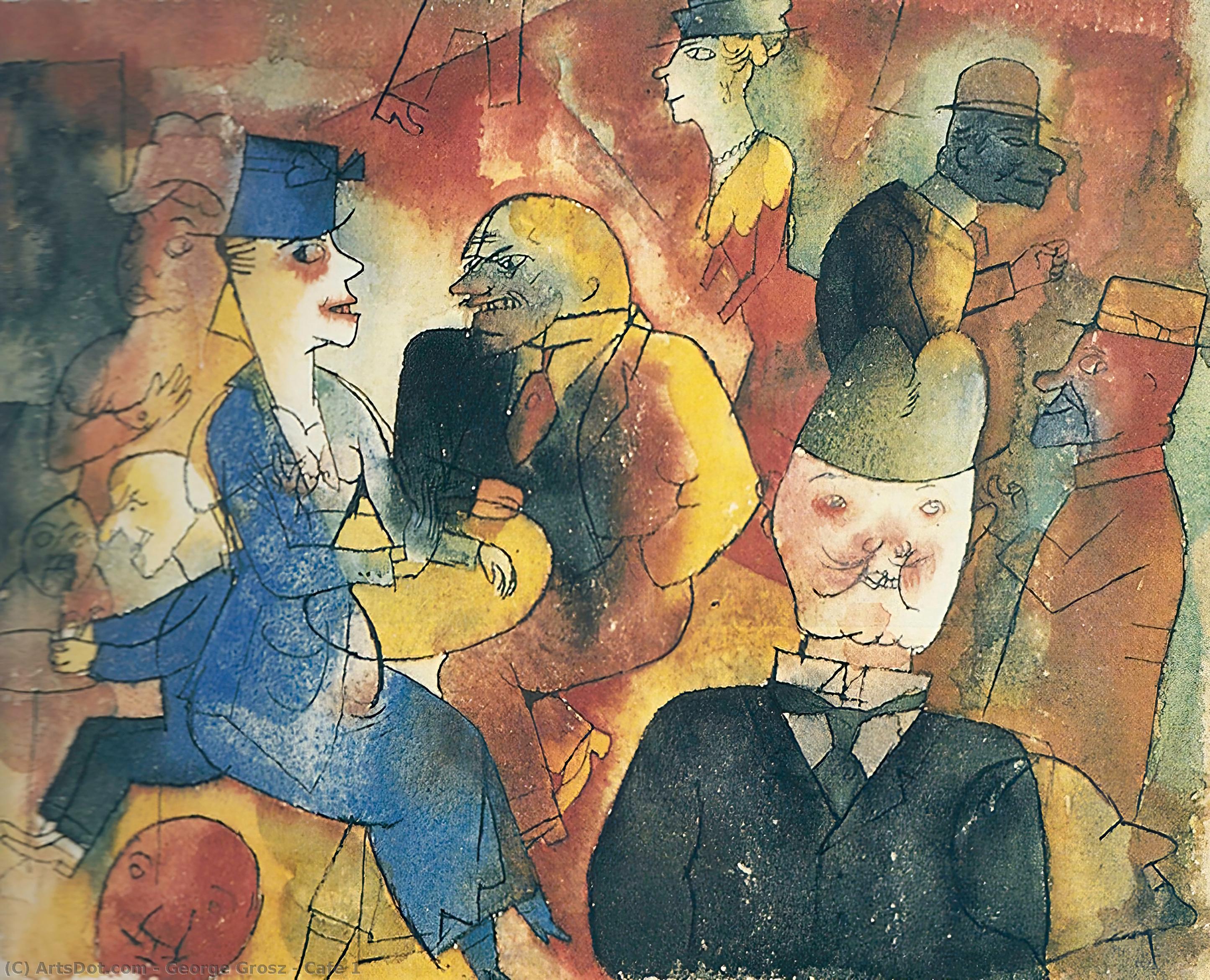 George Grosz - Café 1