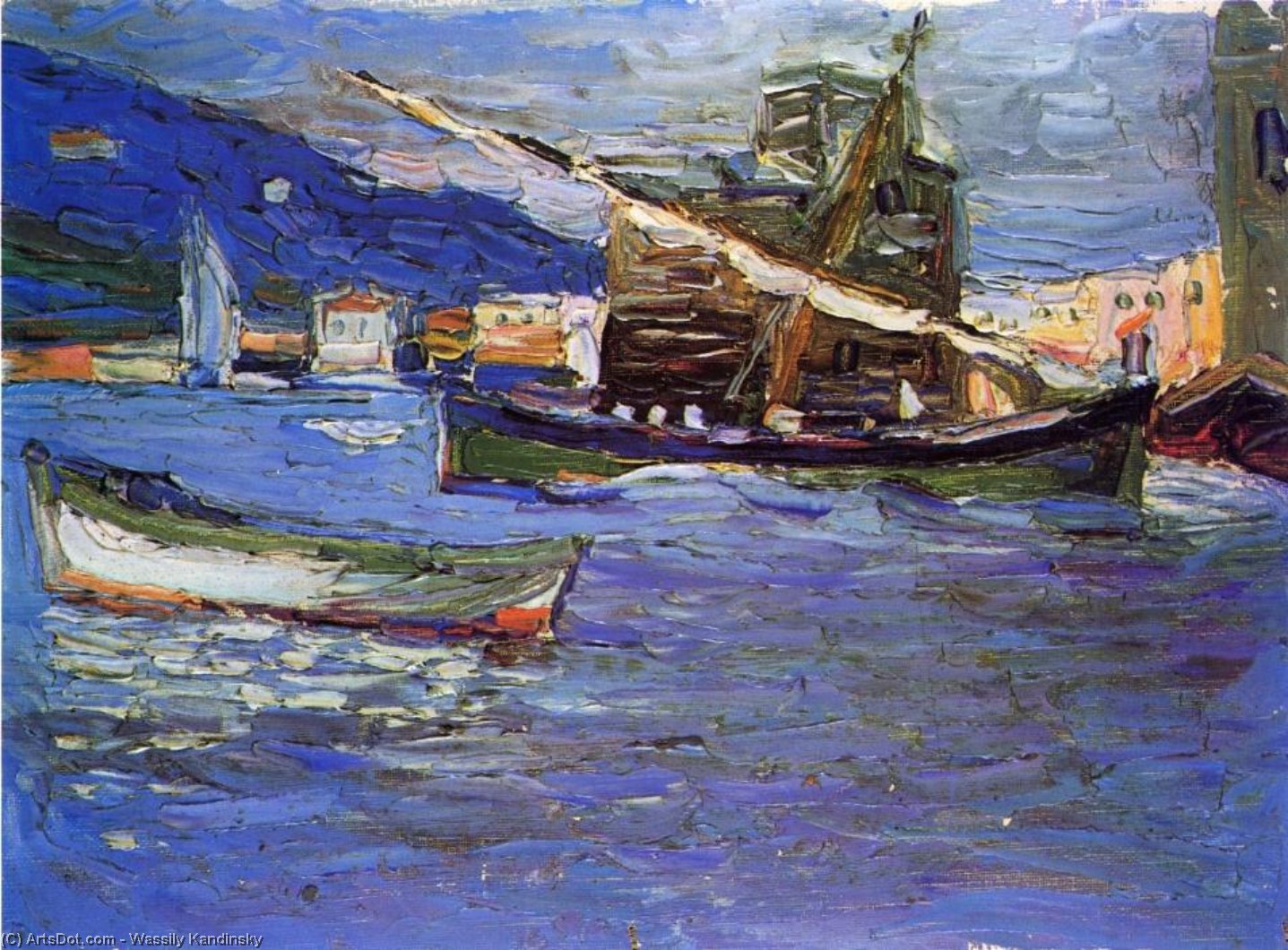 Wassily Wassilyevich Kandinsky - Rapallo Grauer day