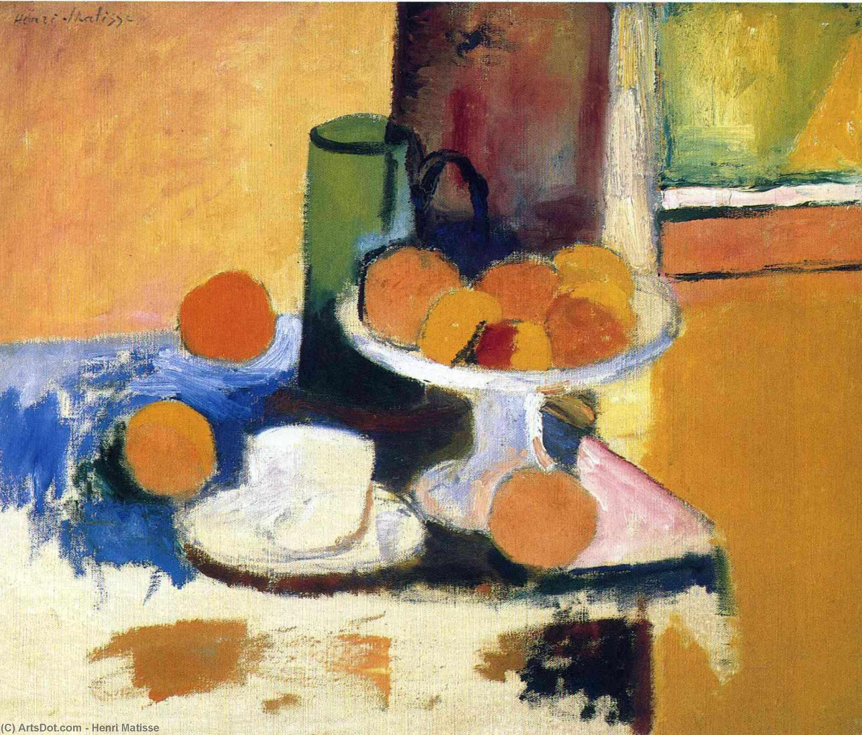Henri Matisse: Still Life With Oranges Ii — Henri Matisse
