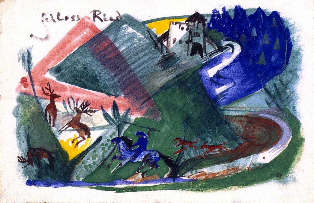 Ried Castle — Franz Marc