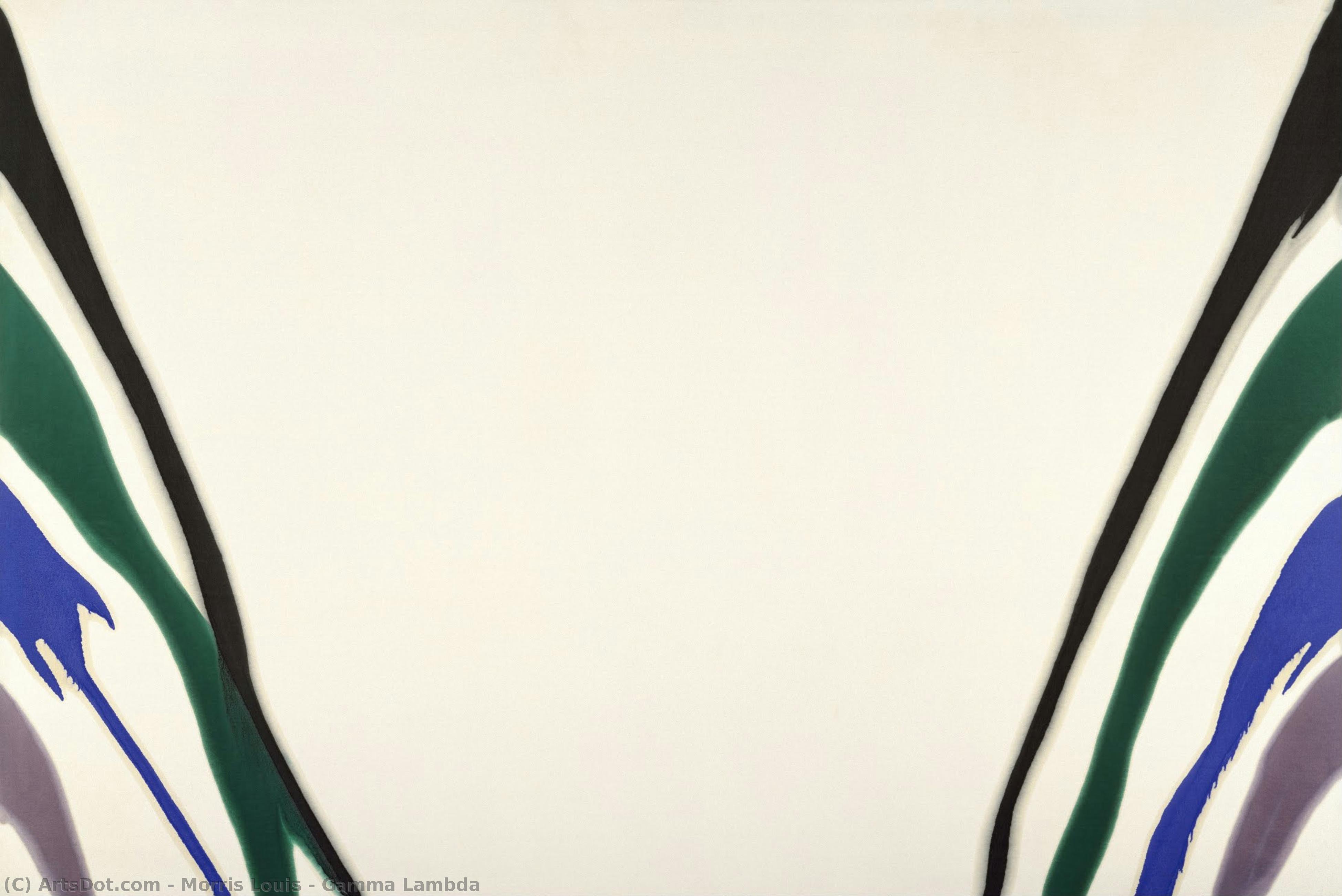 Morris Louis - Gamma Lambda