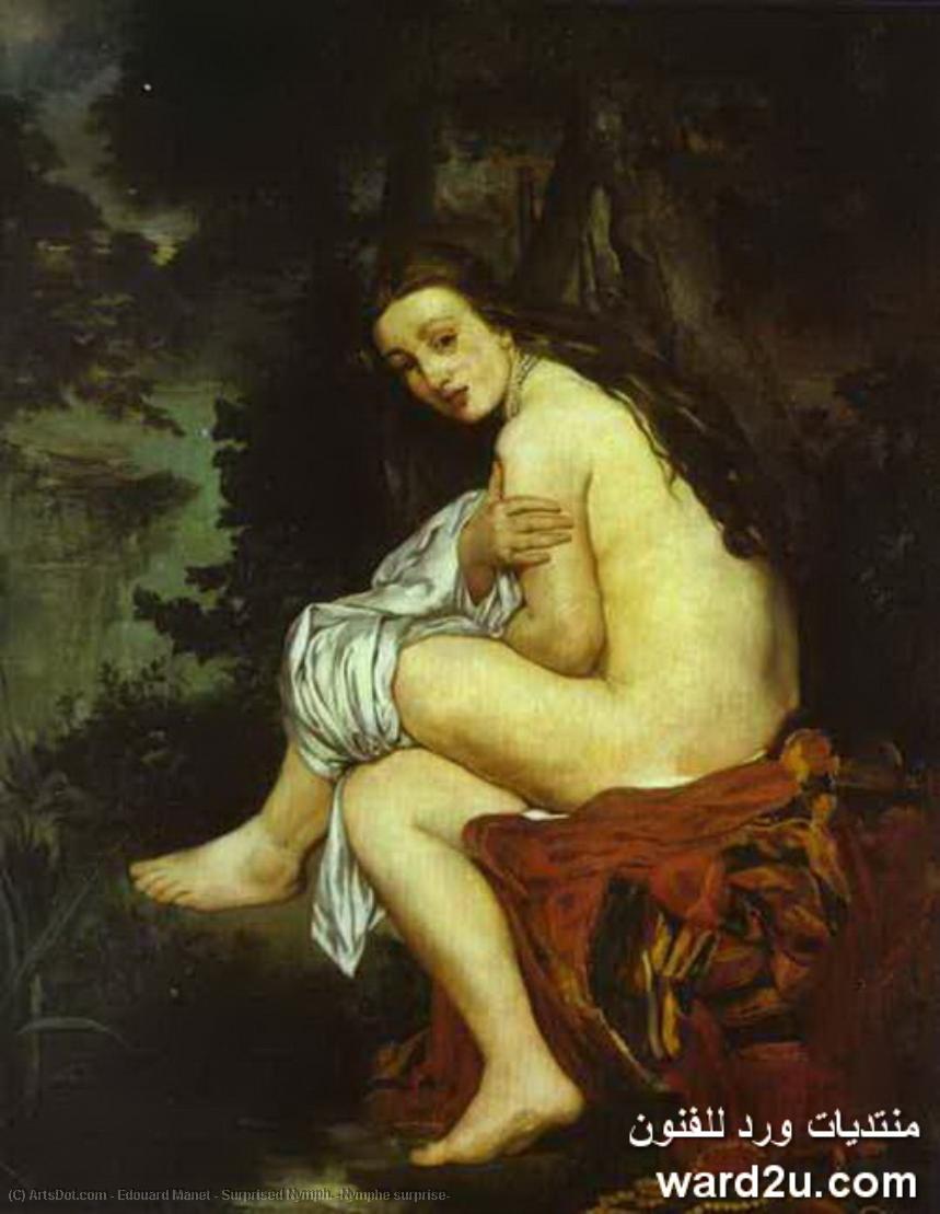 Die Überraschte Nymphe — Édouard Manet