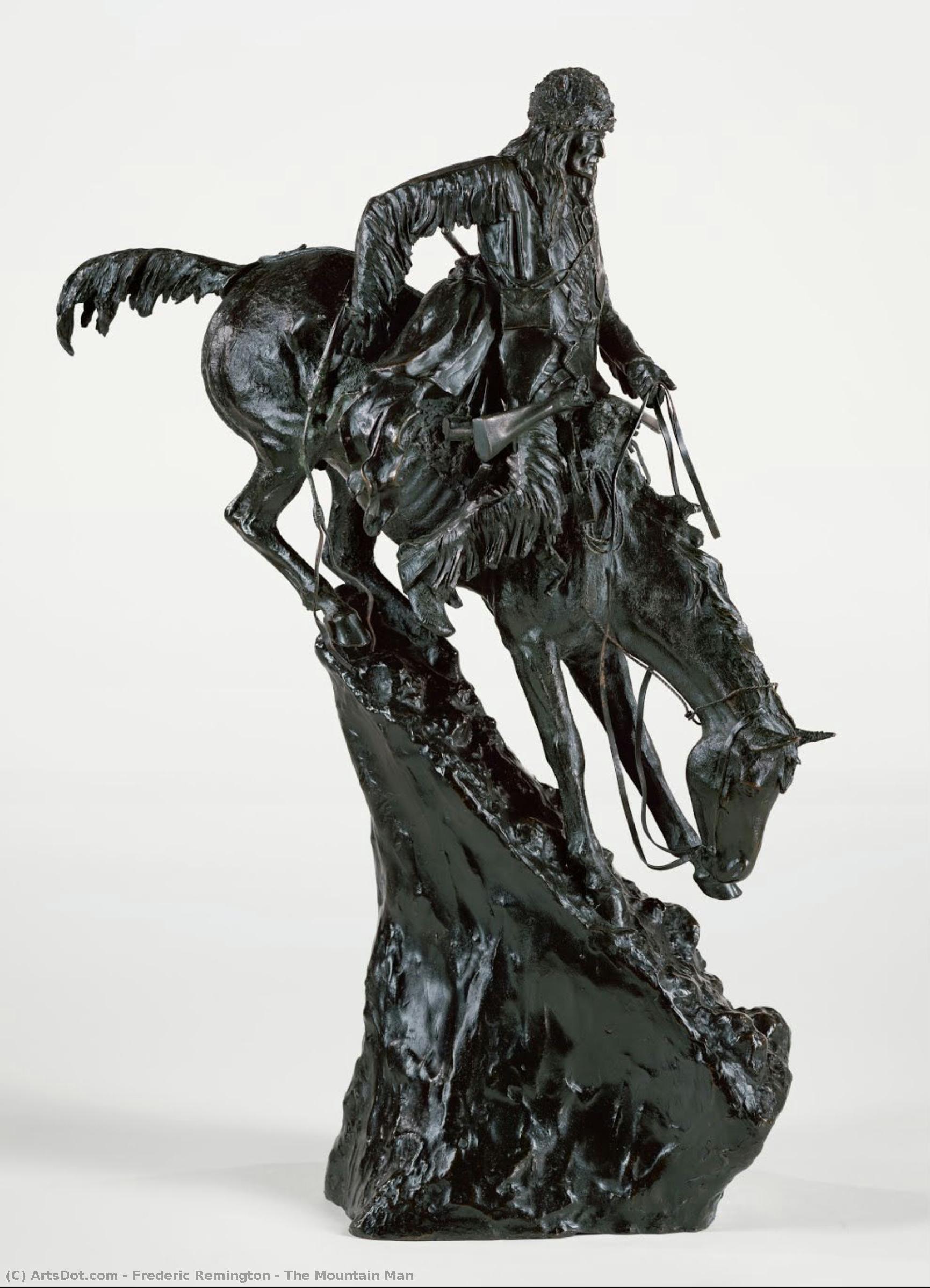 L'uomo Della Montagna — Frederic Remington