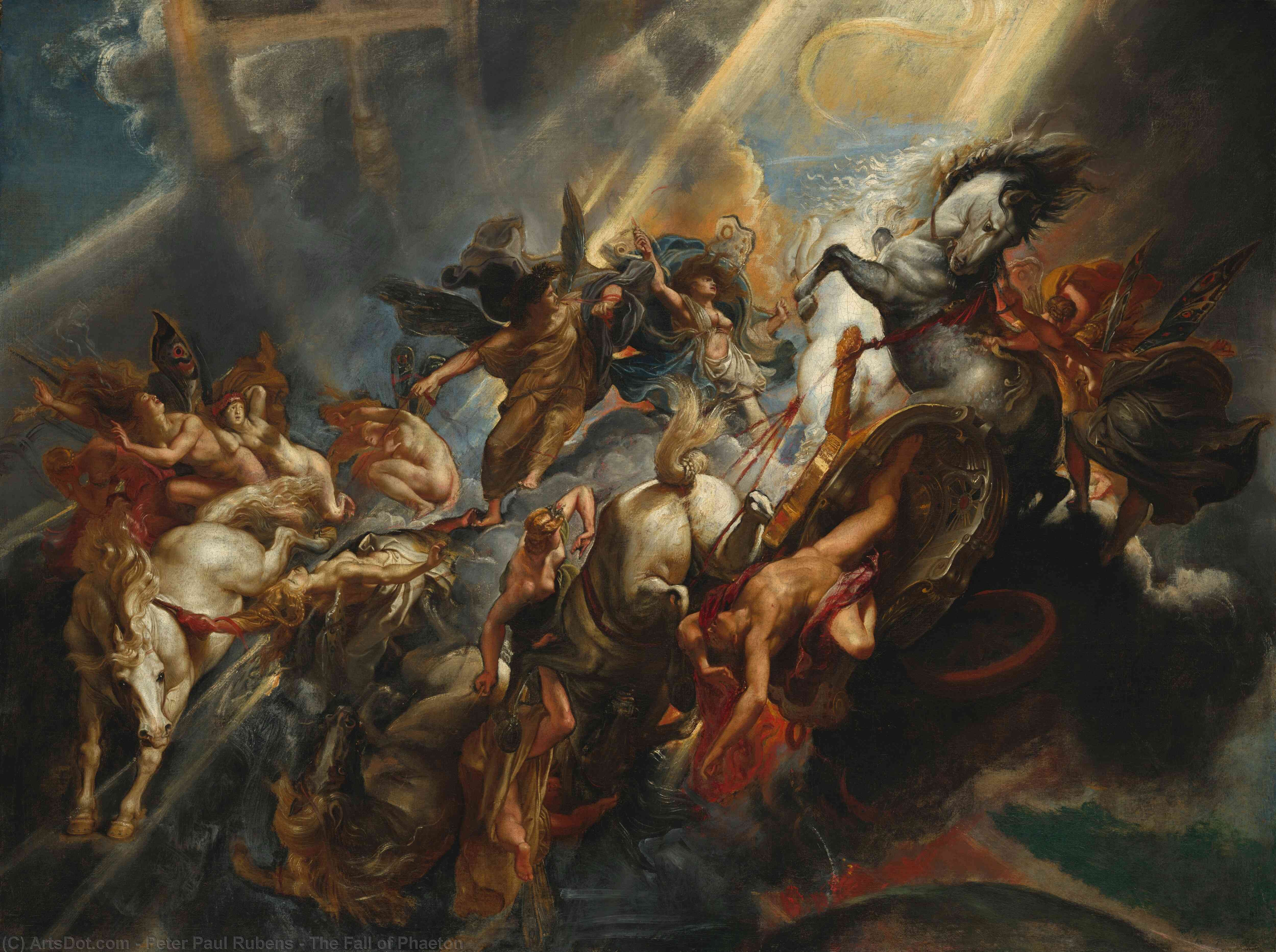 Die Fall Von Phaeton — Peter Paul Rubens