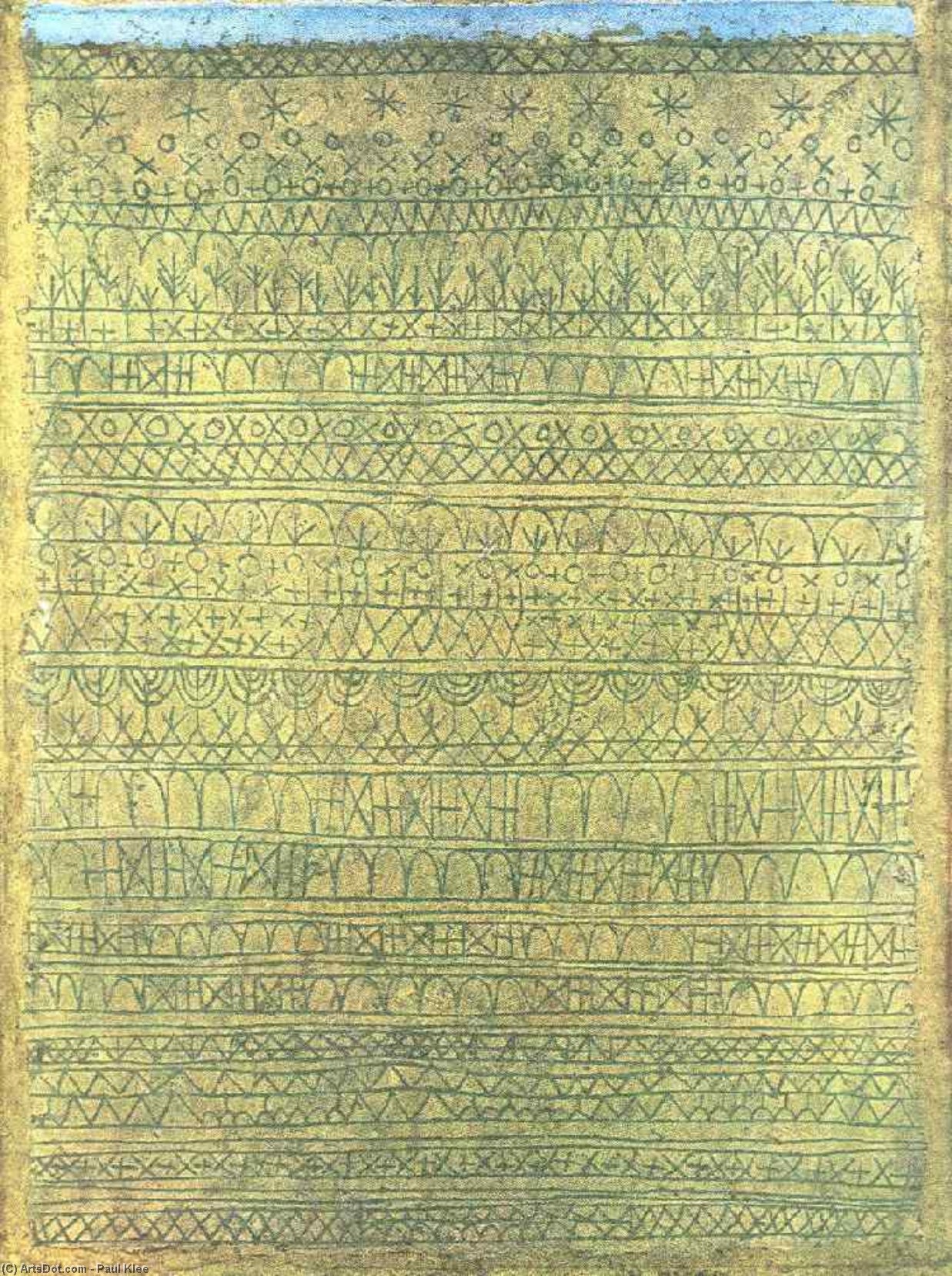 Pastorale (rhythmen) — Paul Klee