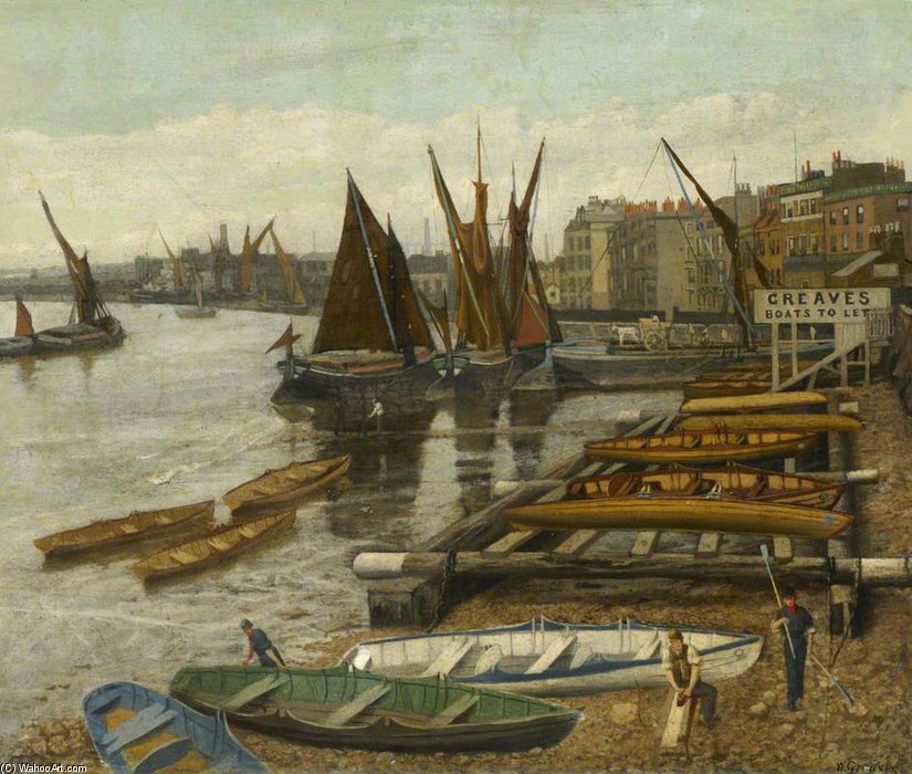 ' Landing Stage — Walter Greaves