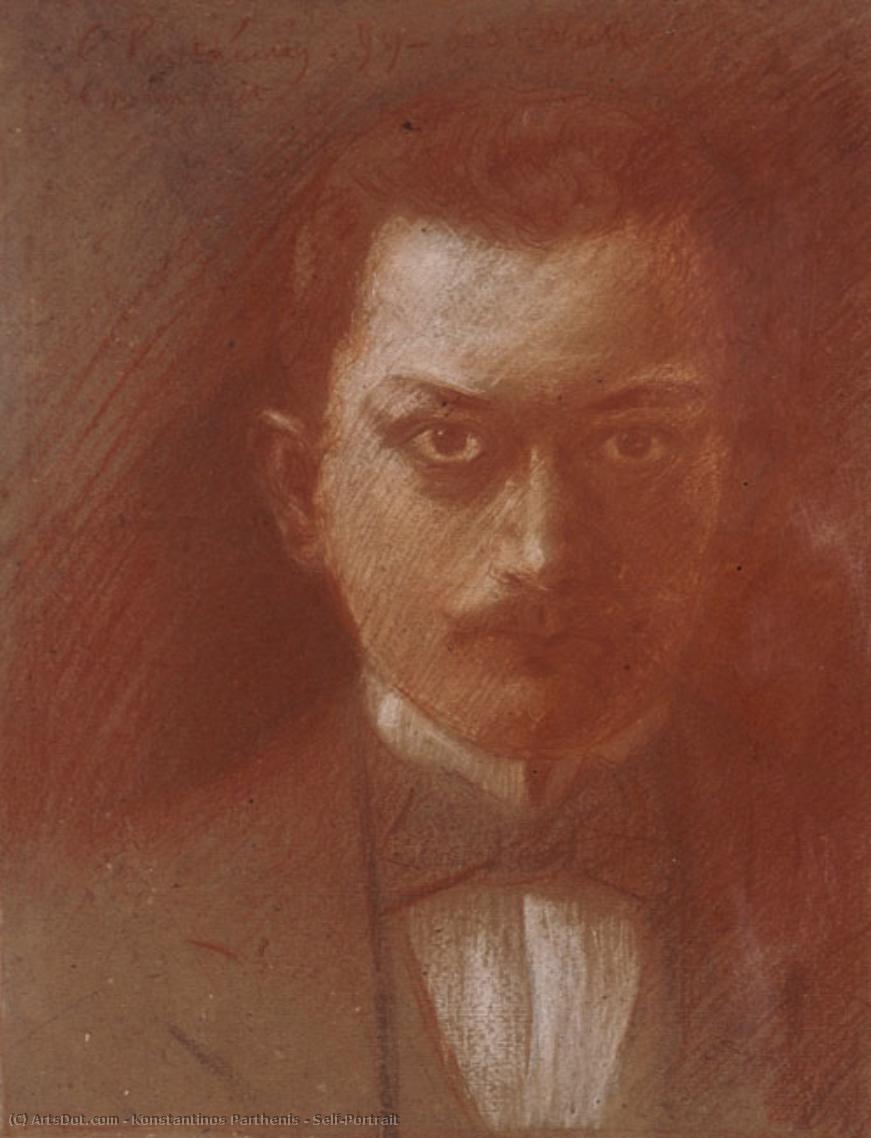 Self-portrait — Konstantinos Parthenis