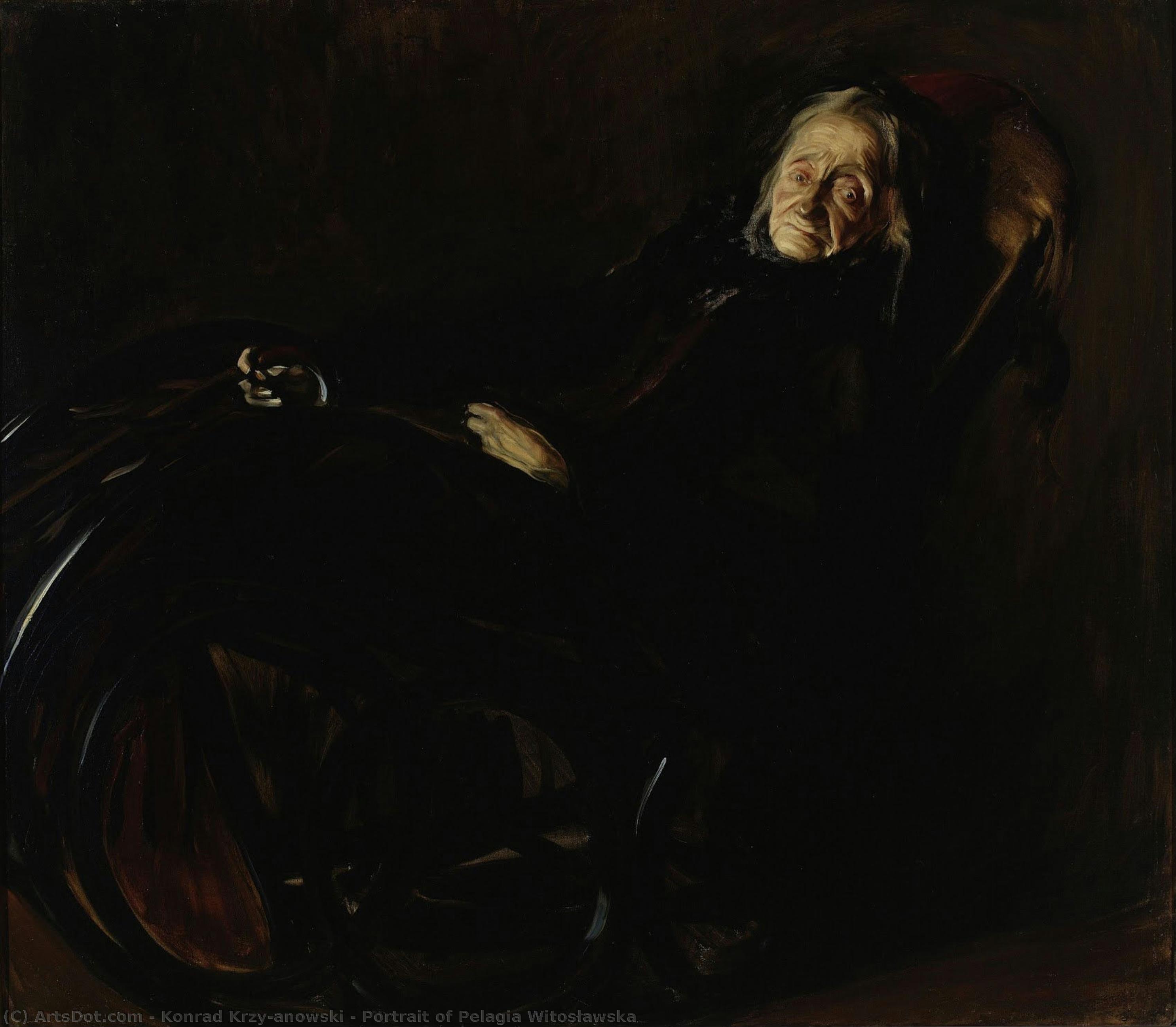 Pelagia Witosławska Portree — Konrad Krzyżanowski