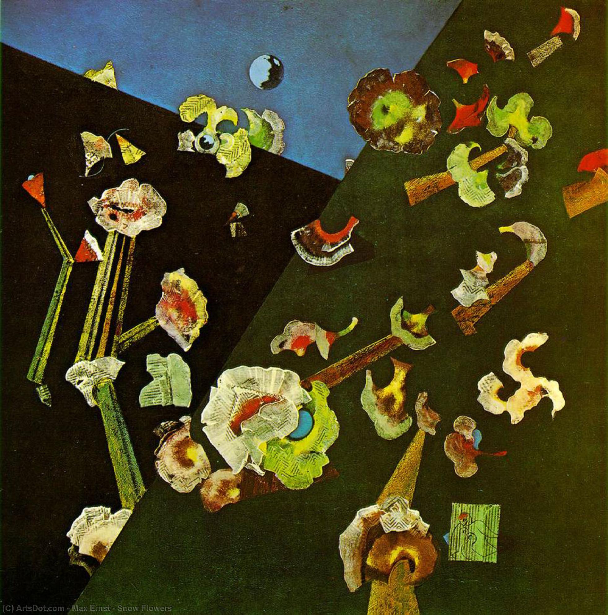 Max Ernst - Schneeblumen