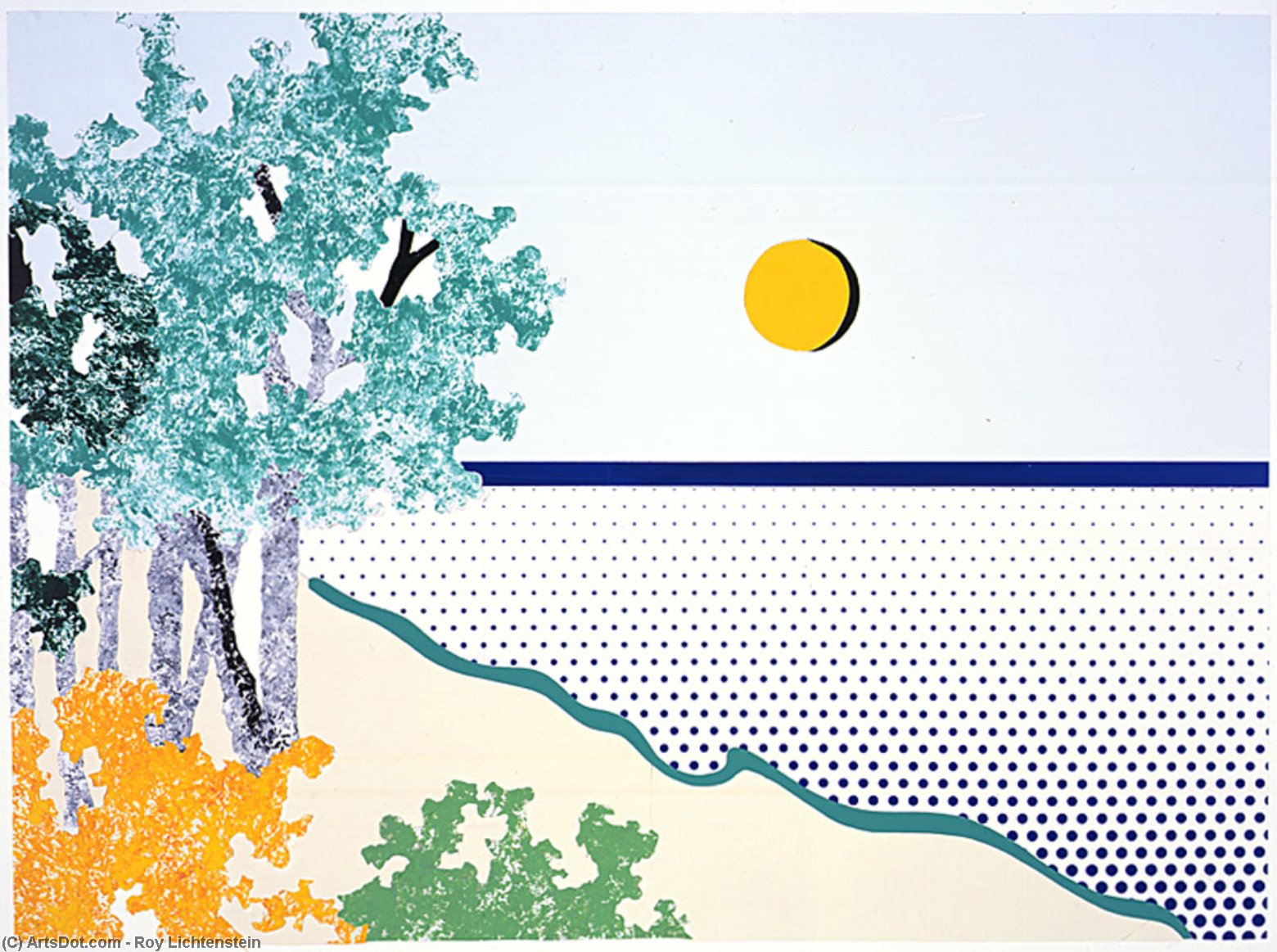 Collage Para Título — Roy Lichtenstein