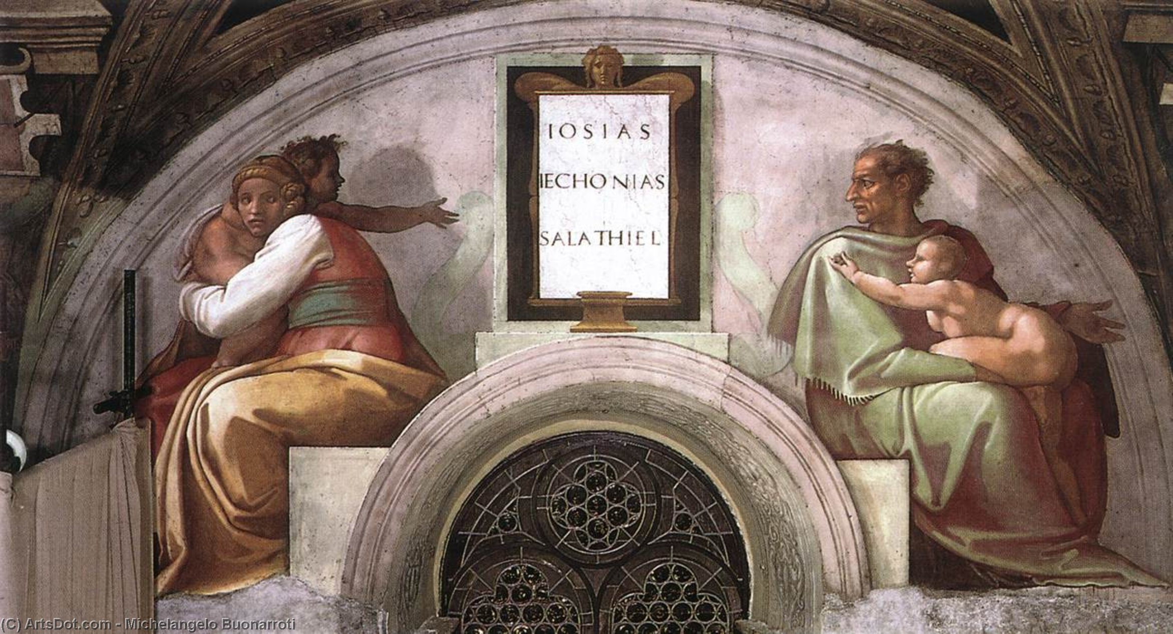 Josiah - Jechoniah - Salathiel — Michelangelo Buonarroti