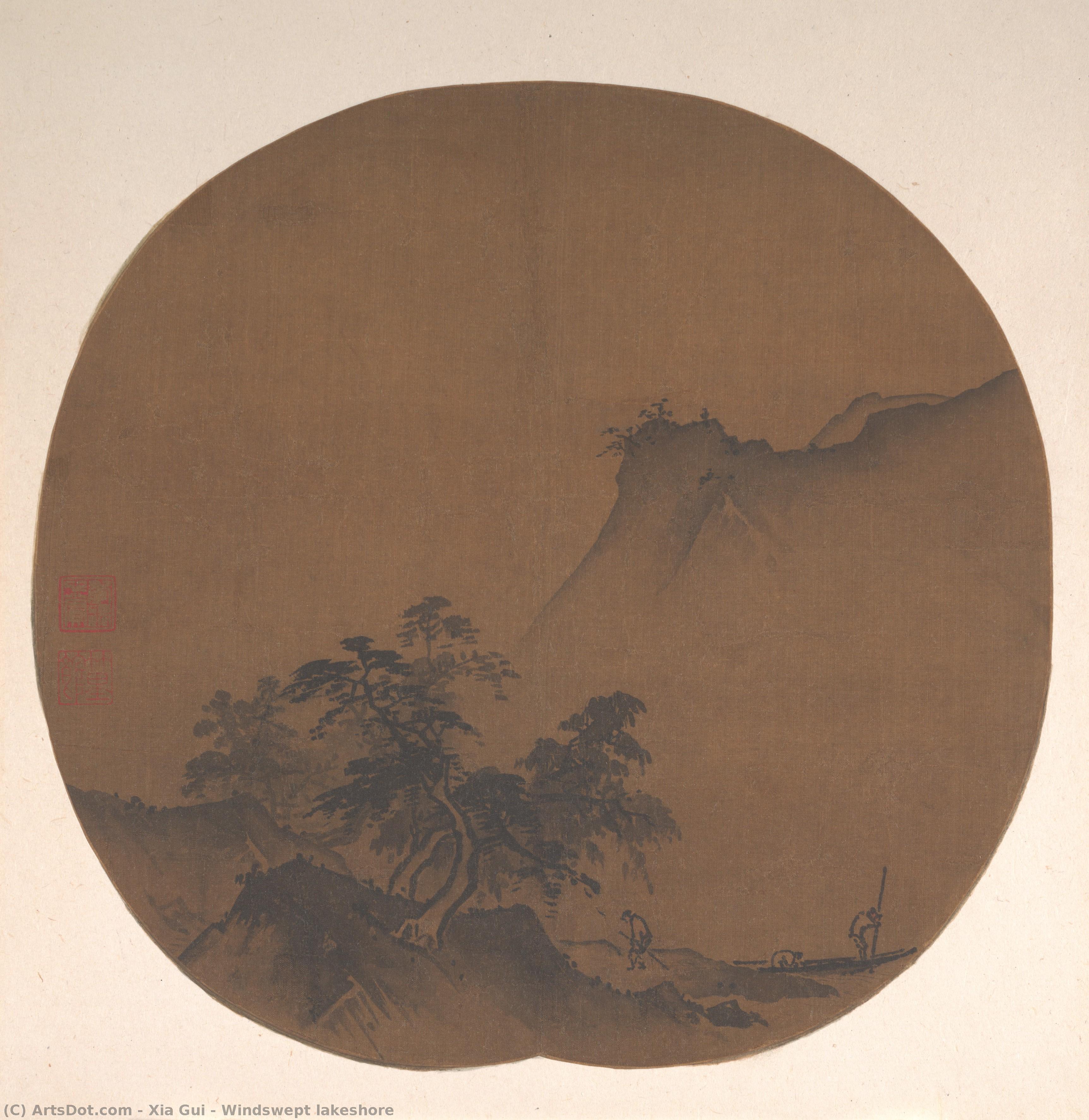 Windswept Lakeshore — Xia Gui