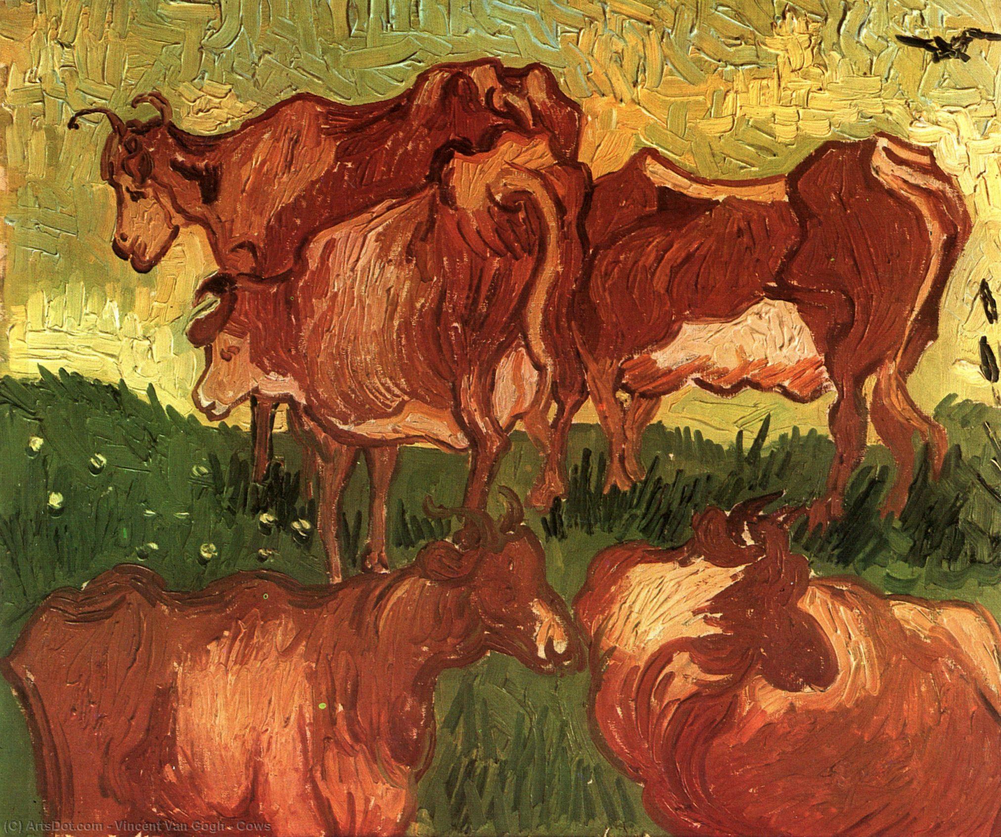 Cows — Vincent Willem Van Gogh