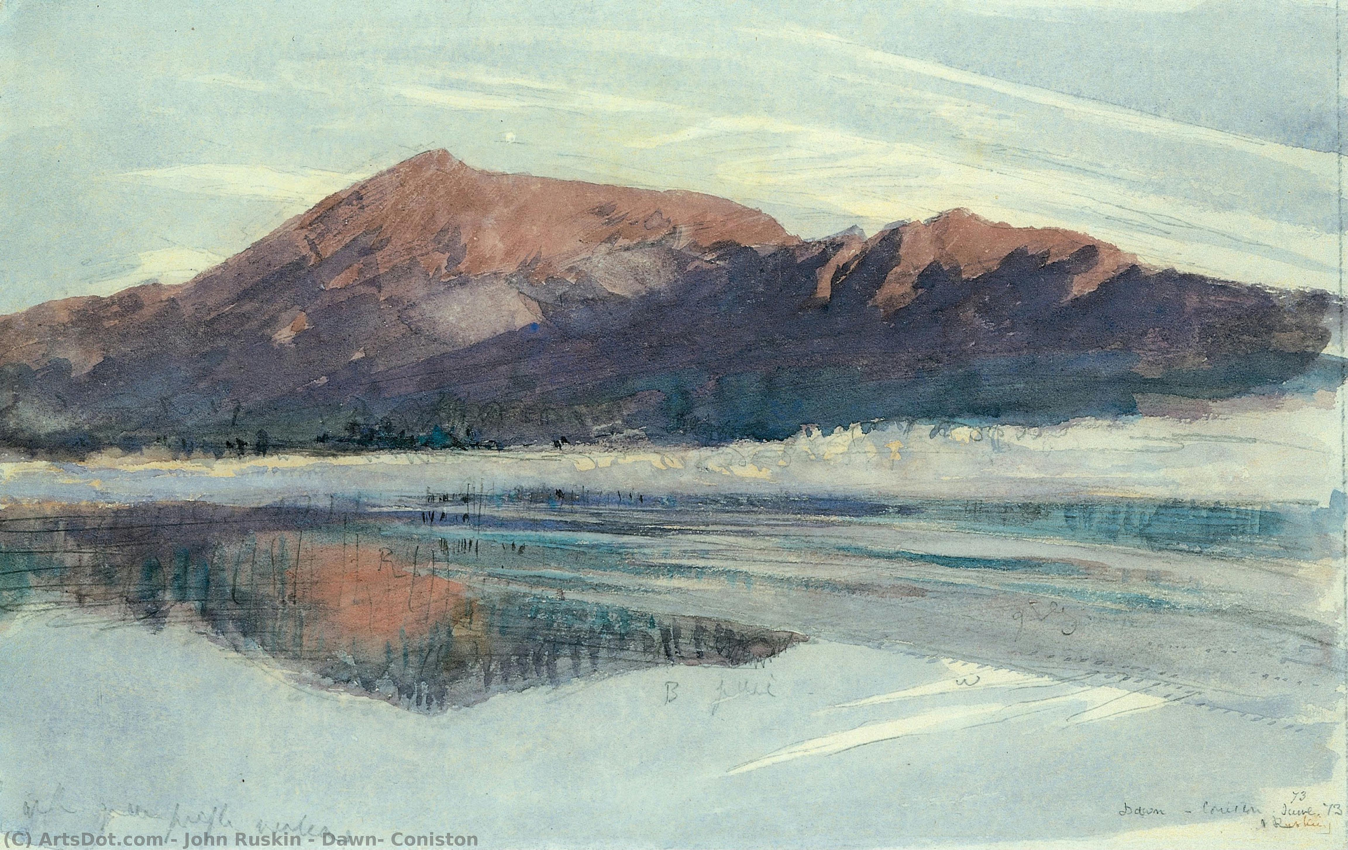 Dawn, Coniston — John Ruskin