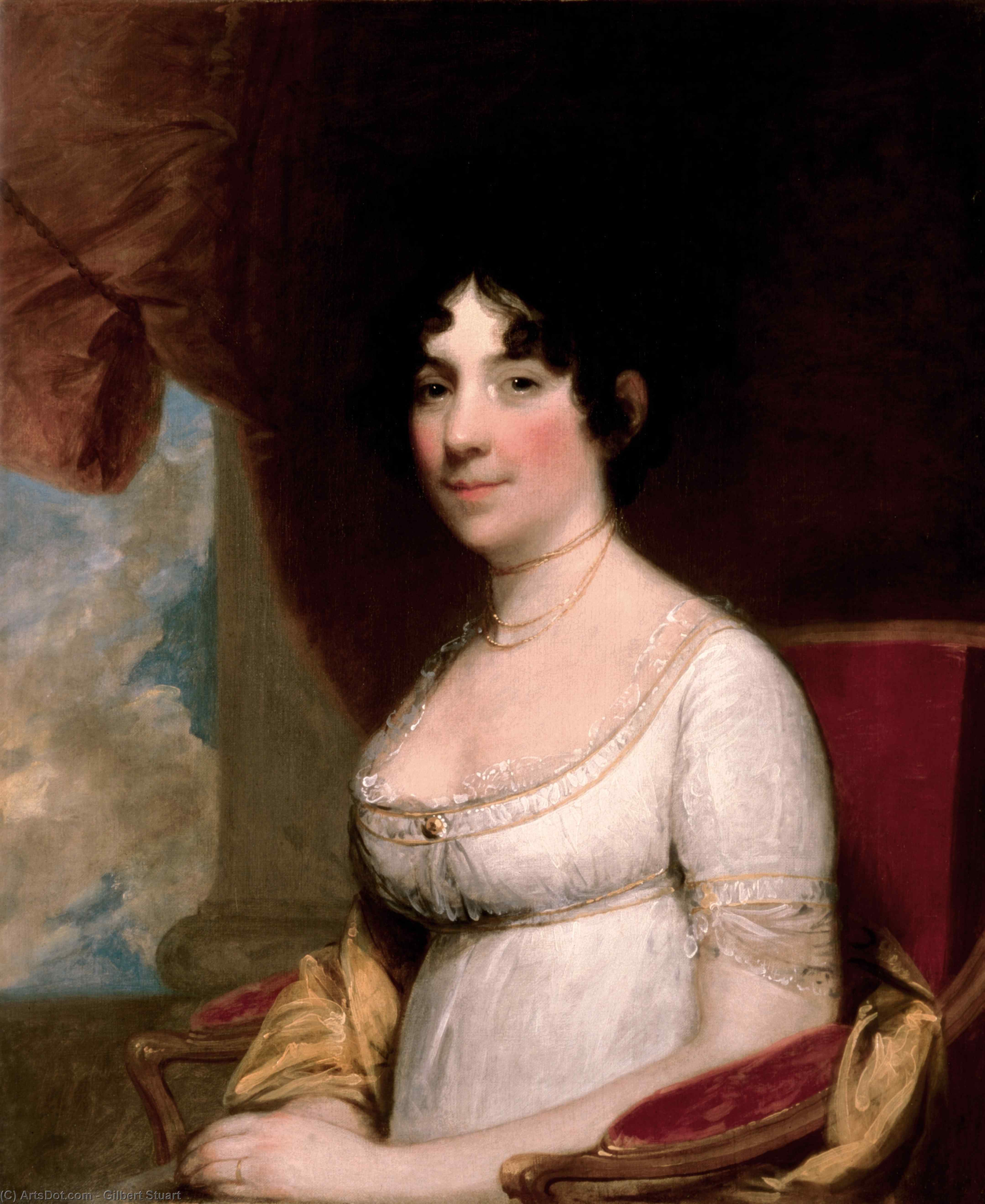 Dolley Payne Todd Madison — Gilbert Stuart