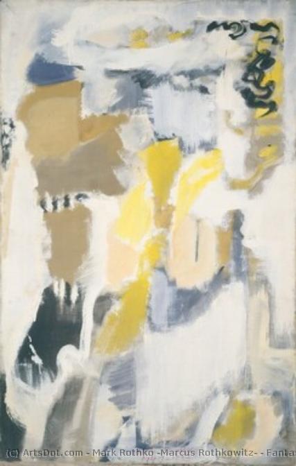 Mark Rothko - Fantasy at Dawn [reverse]