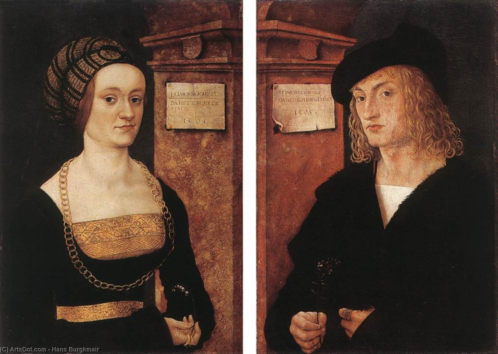 Barbara Ja Hans Schellenberger — Hans Burgkmair