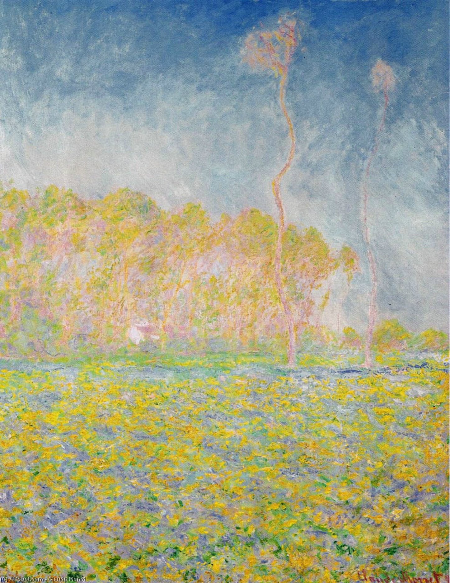 კლოդ მონე - Springtime Landscape