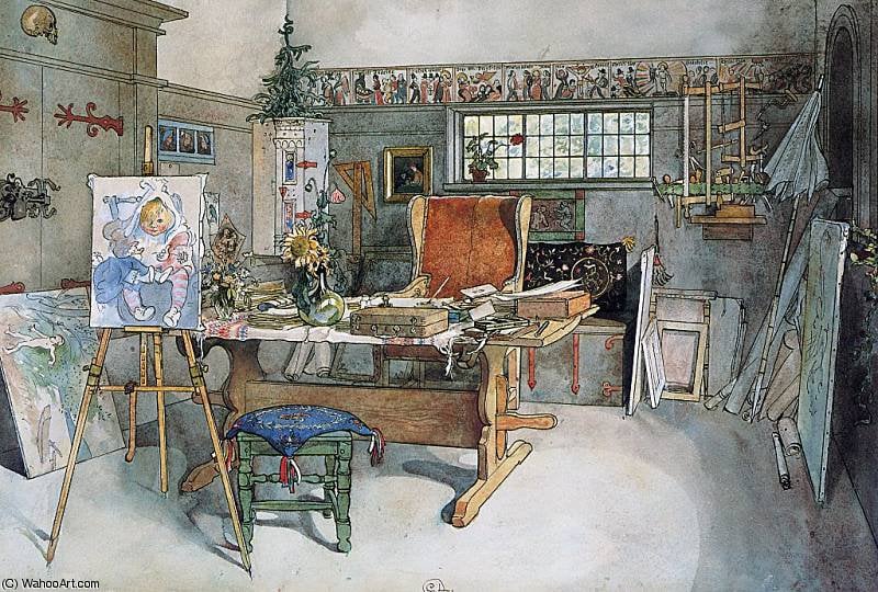 The Studio — Carl Larsson