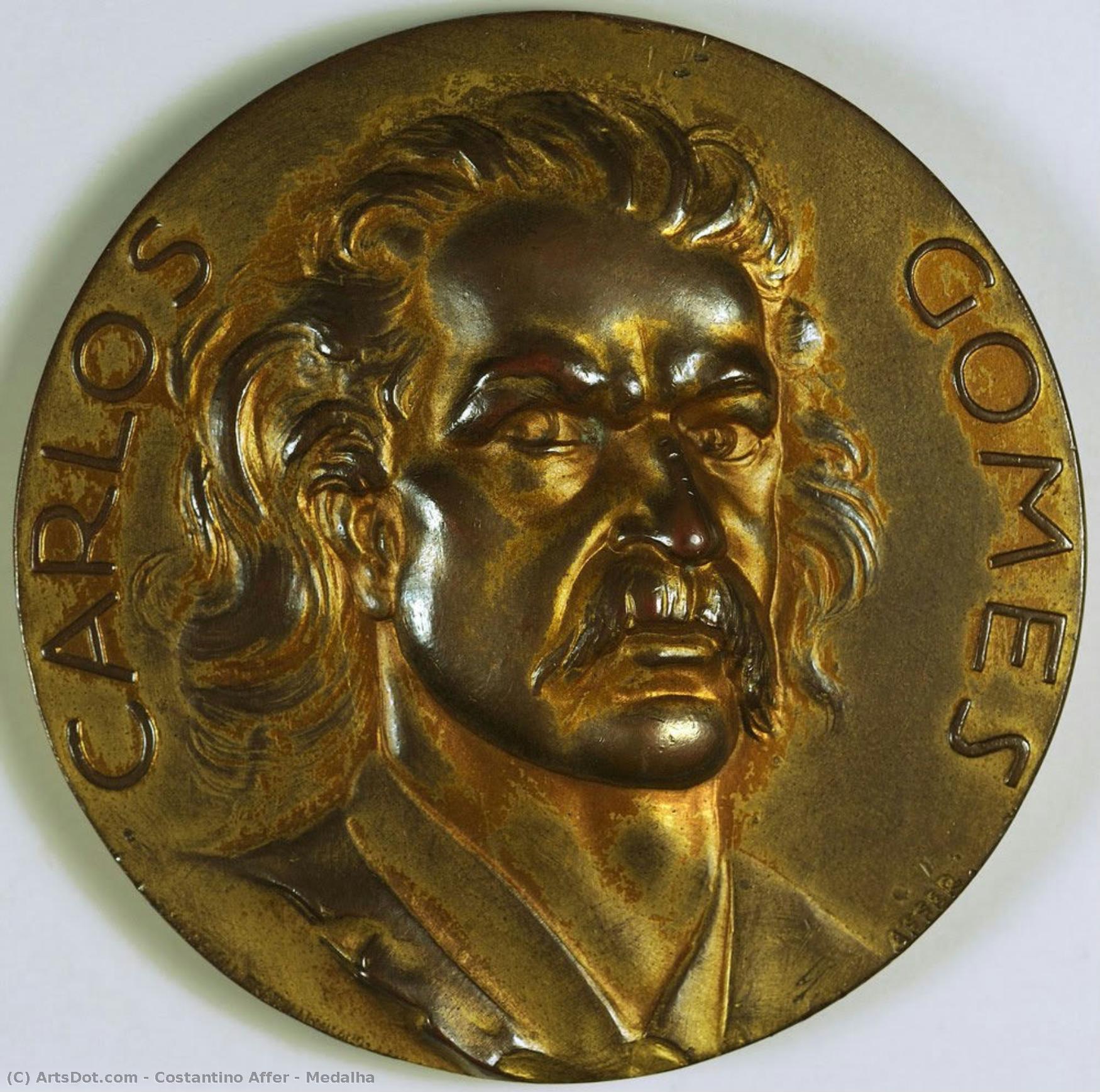 Medalmål — Costantino Affer
