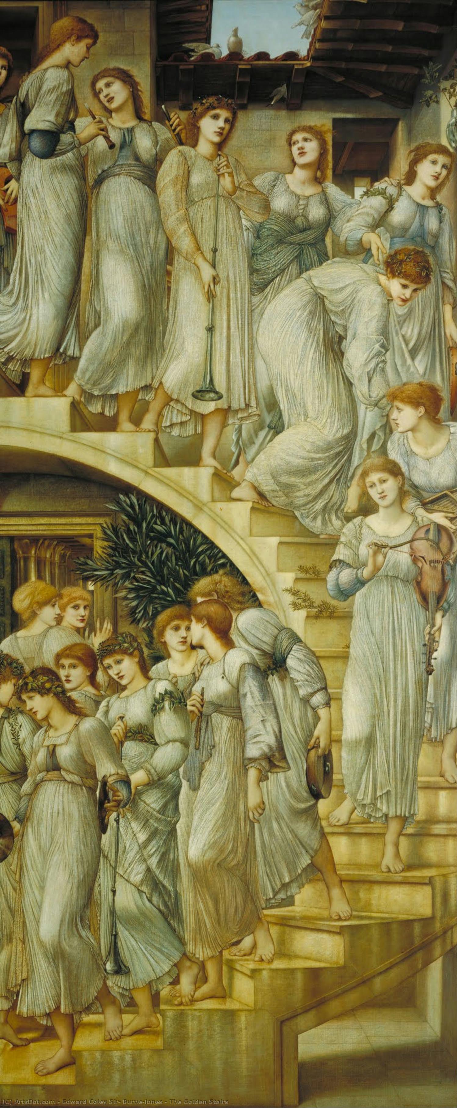 Edward Burne-Jones - The Golden Stairs