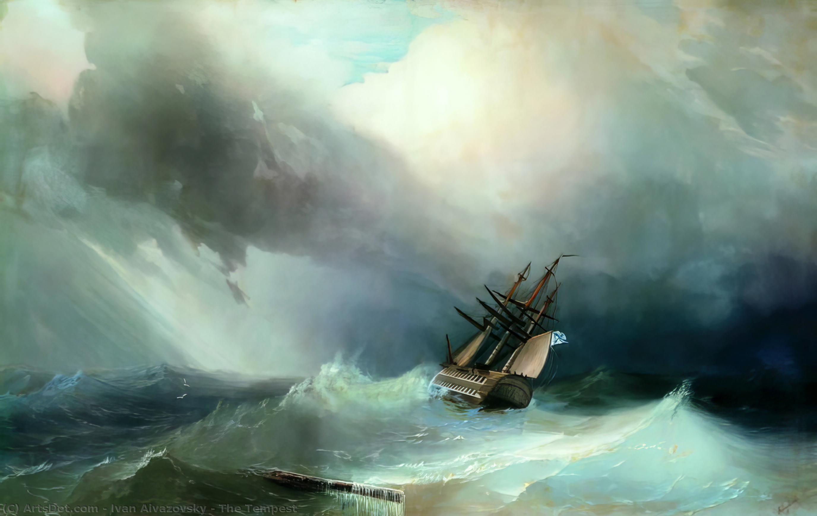 The Tempest — Ivan Ajvazovskij
