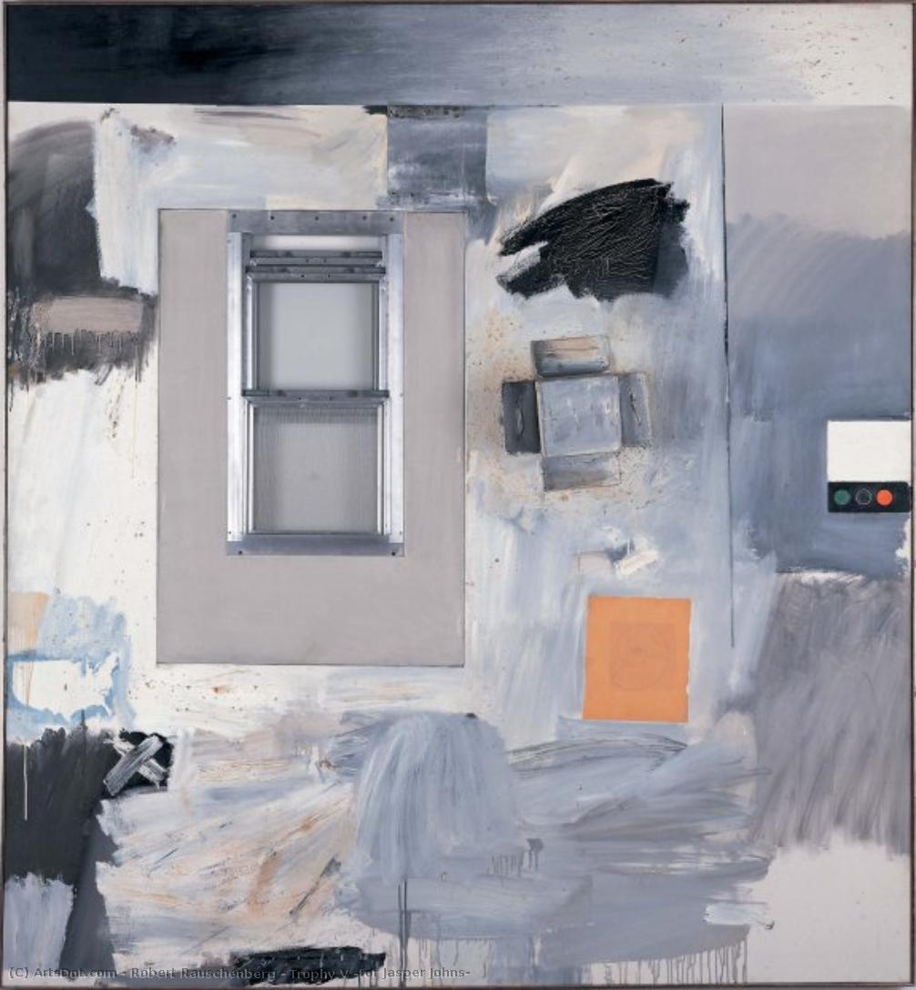Robert Rauschenberg - Trophy V (for Jasper Johns)