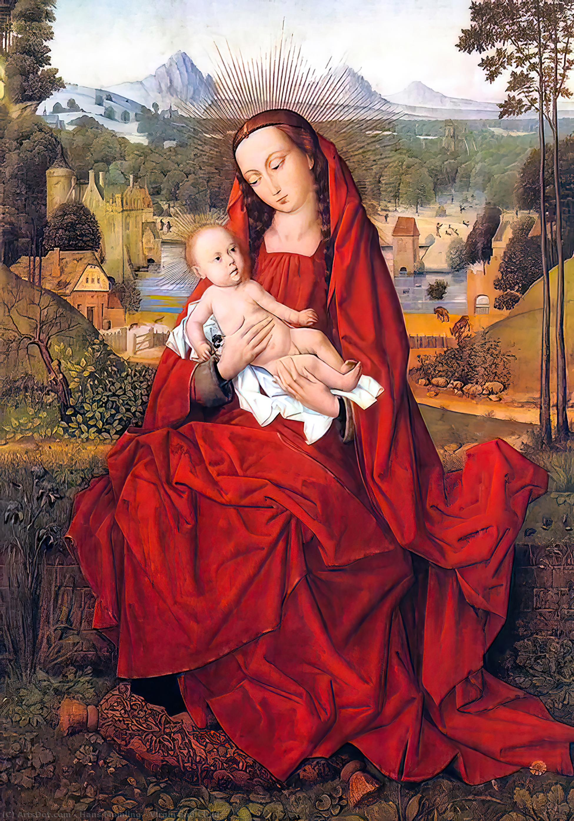 Virgin And Child — Hans Memling