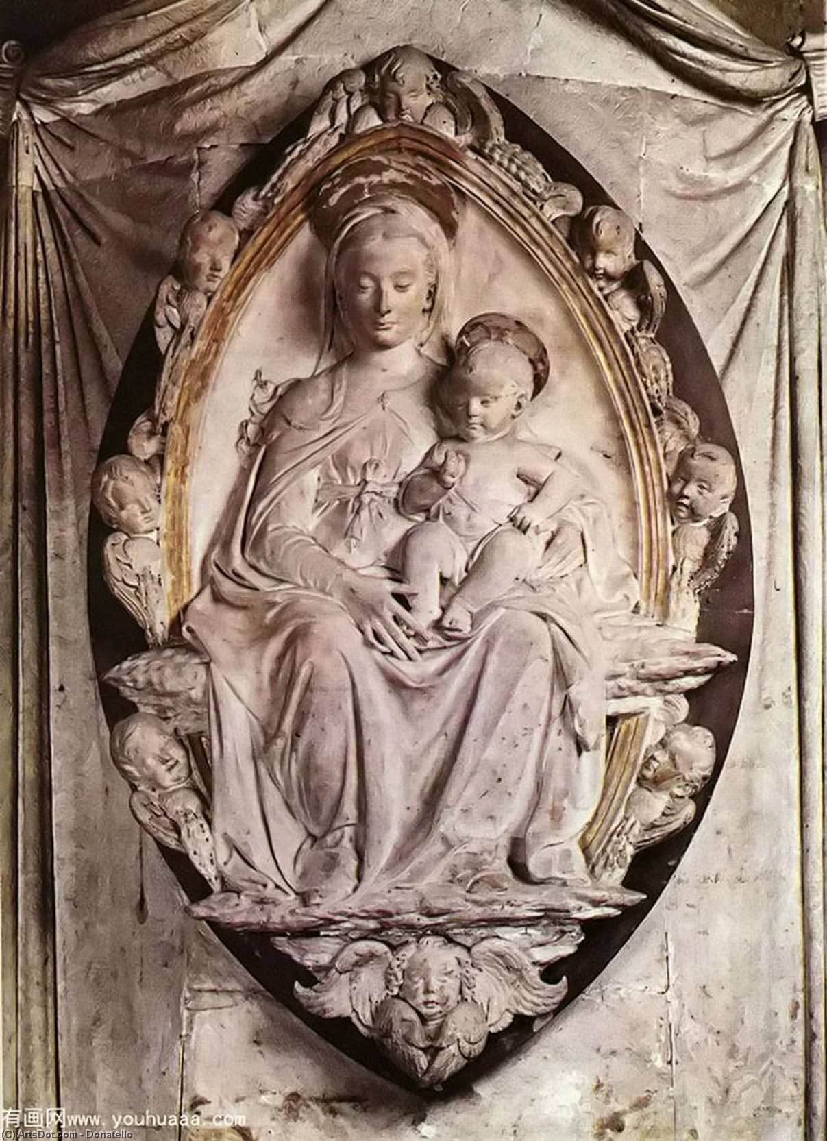 Virgin And Child — ドナテッロ
