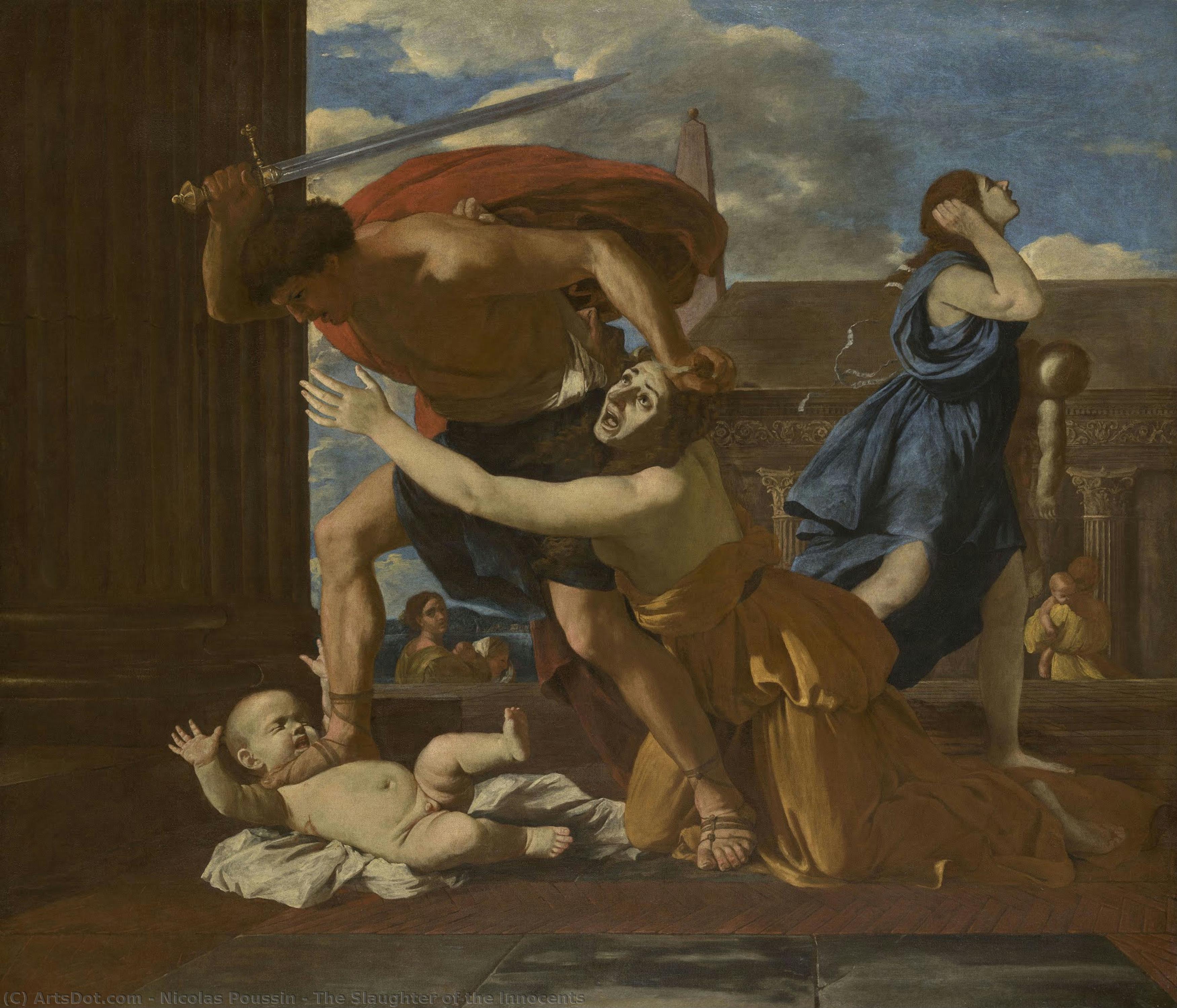 Il Massacro Degli Innocenti — Nicolas Poussin