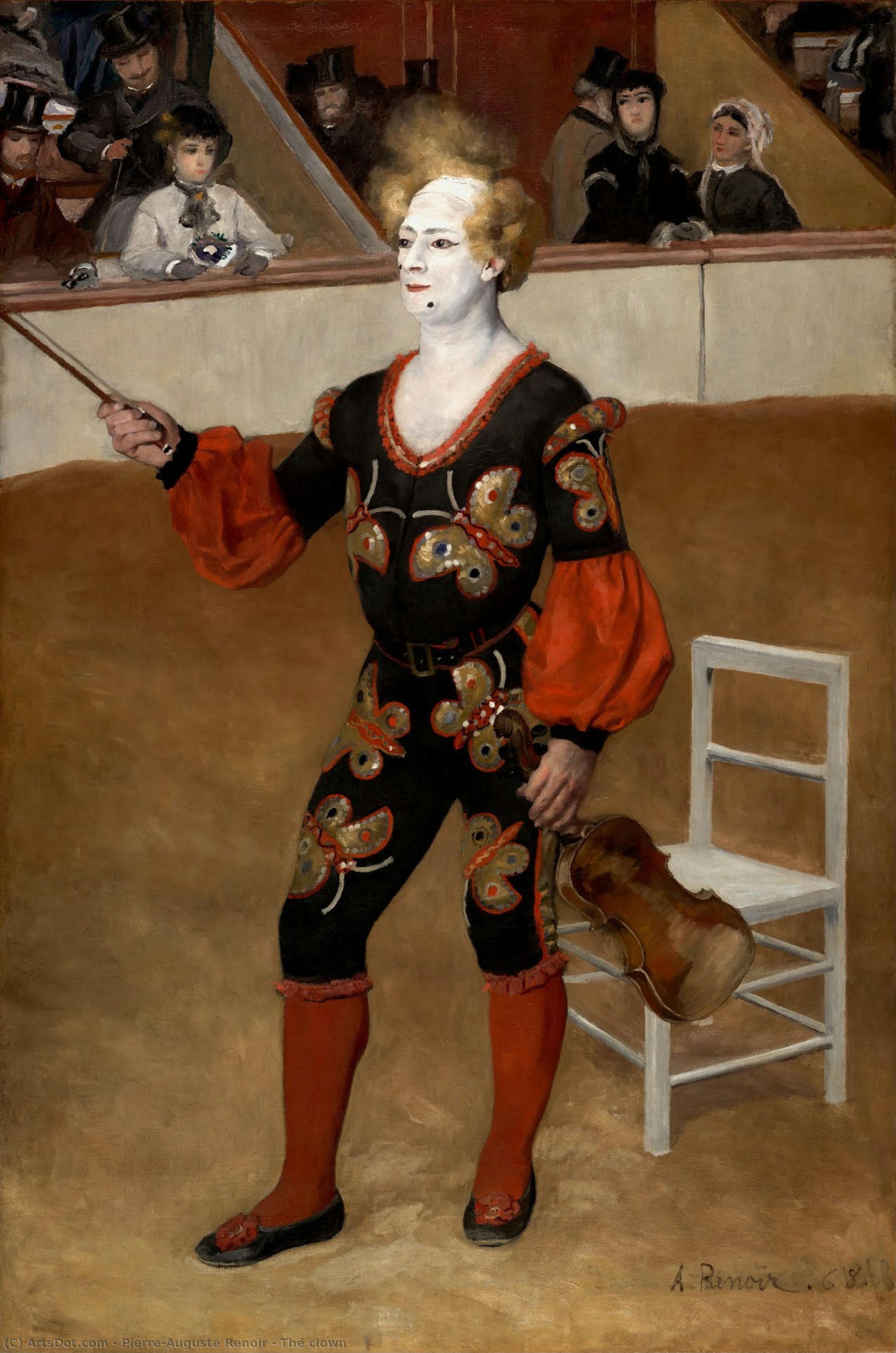 Clovnul — Pierre-auguste Renoir