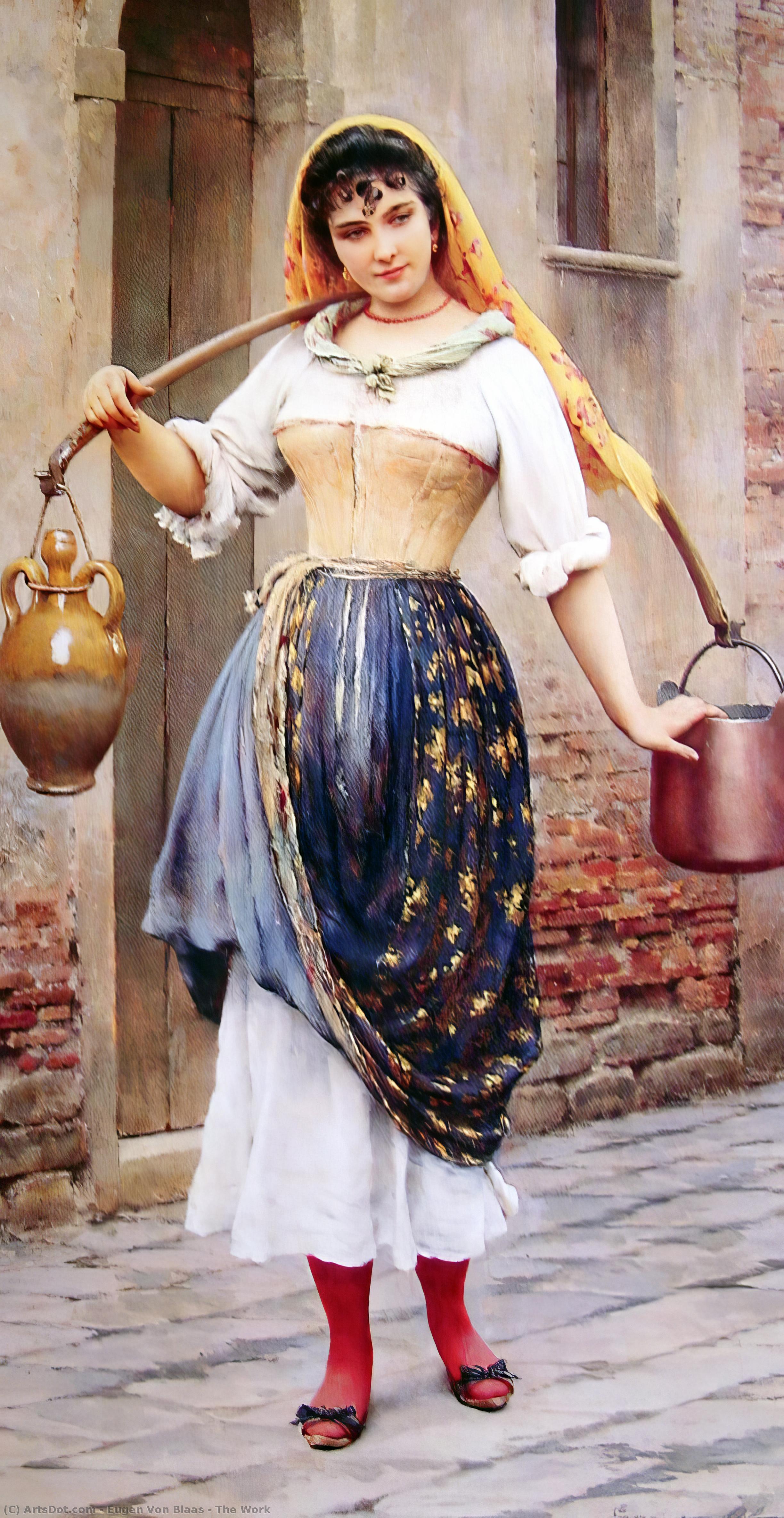 The Work — Eugen Von Blaas