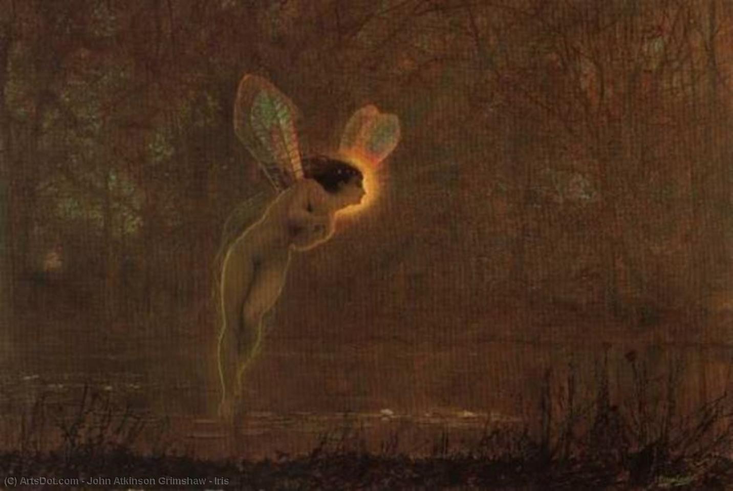 Iris — John Atkinson Grimshaw