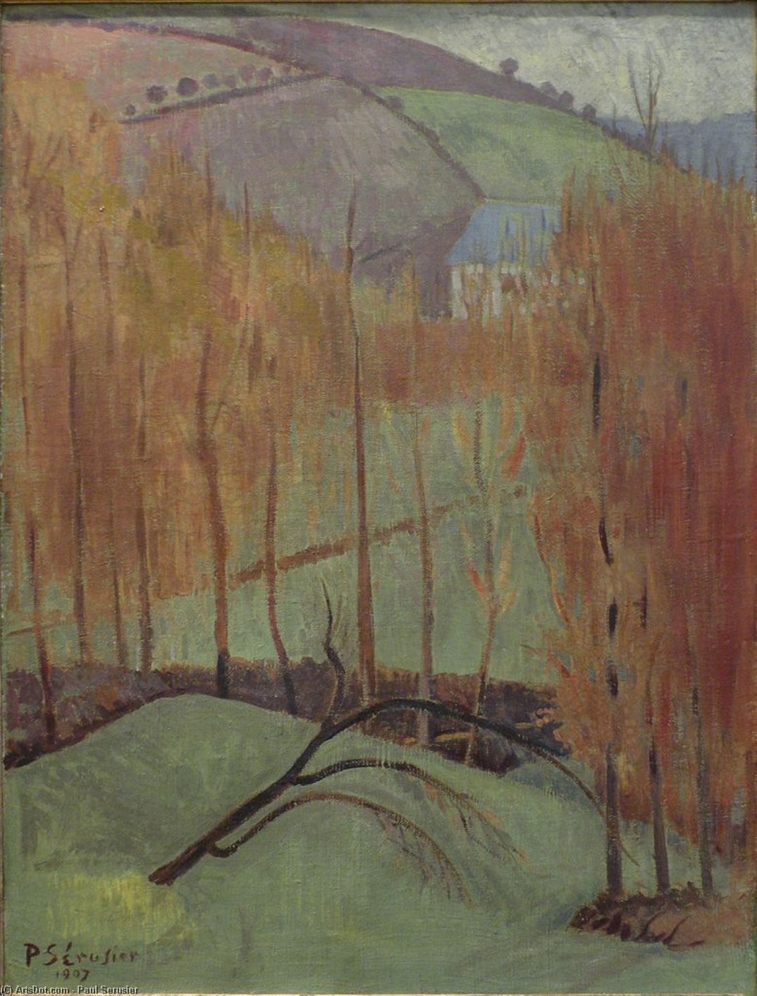 La Colline Aux Platanes — Paul Sérusier