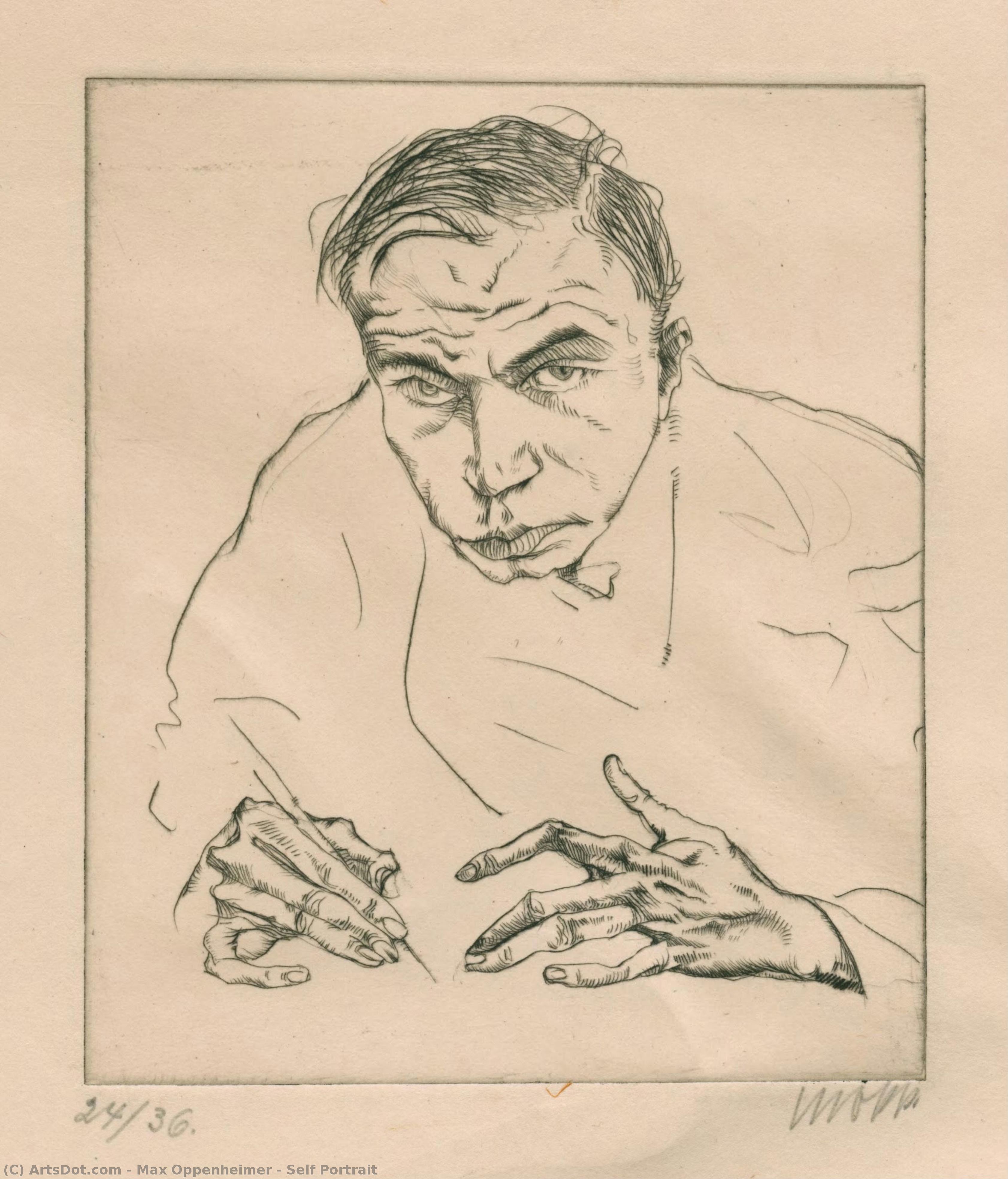Self Portrait — Max Oppenheimer