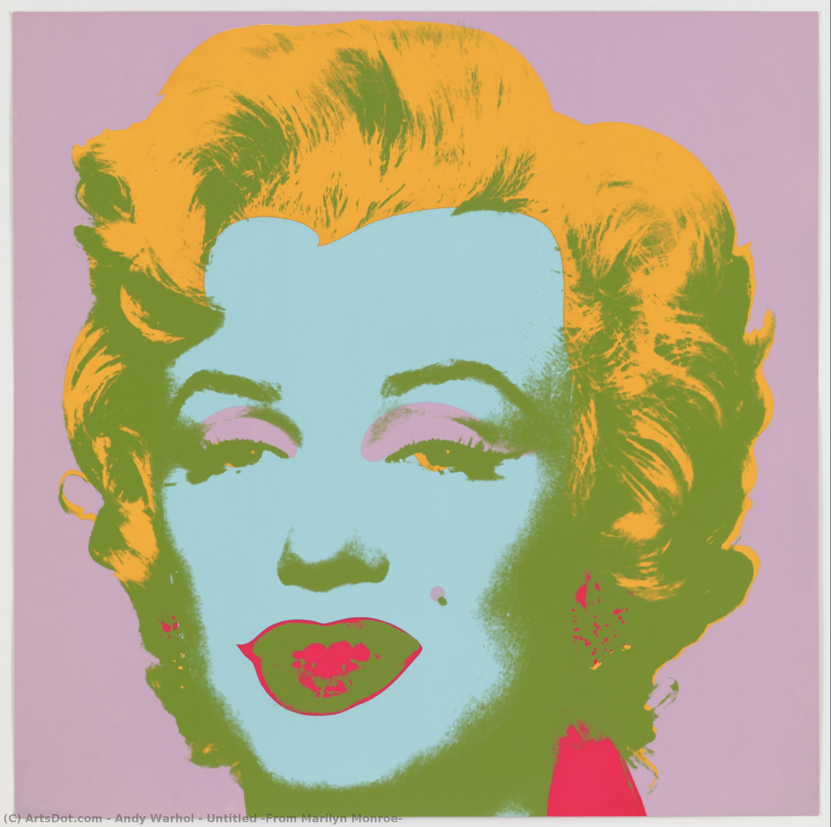 Andy Warhol - Untitulovaná (Od Marilyn Monroe)