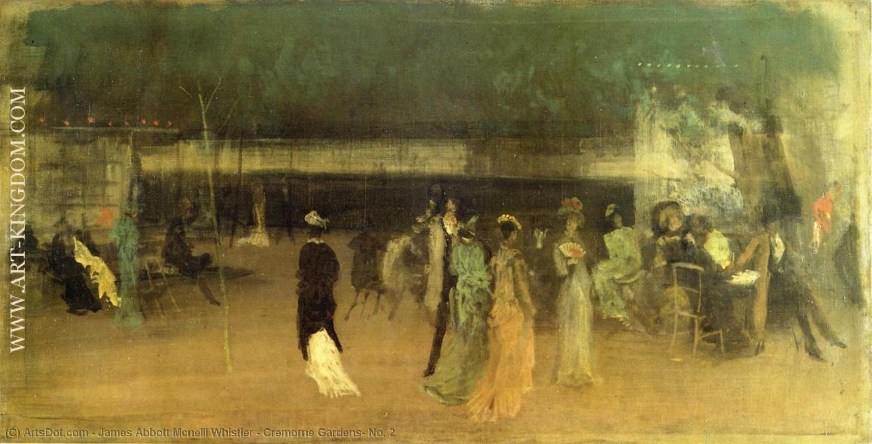 James Abbott McNeill Whistler - Cremorne Gardens, No. 2