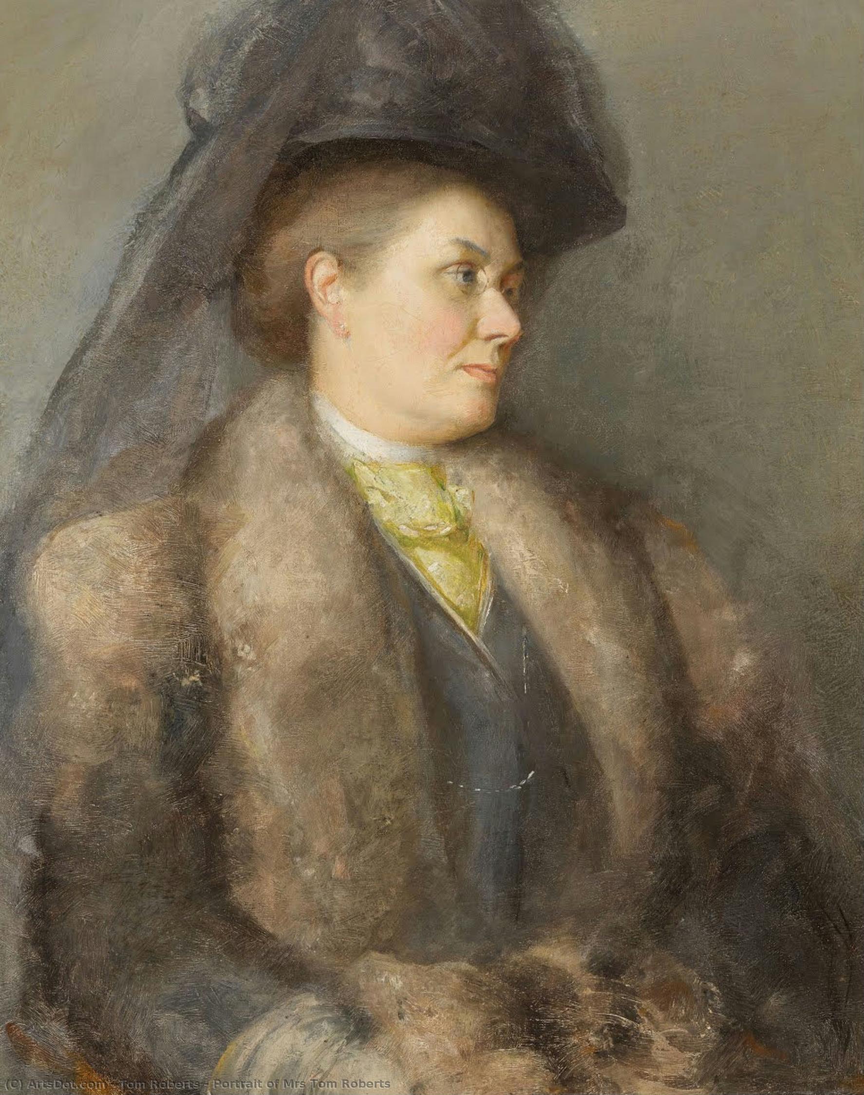 Portret Gospe Tom Roberts — Tom Roberts