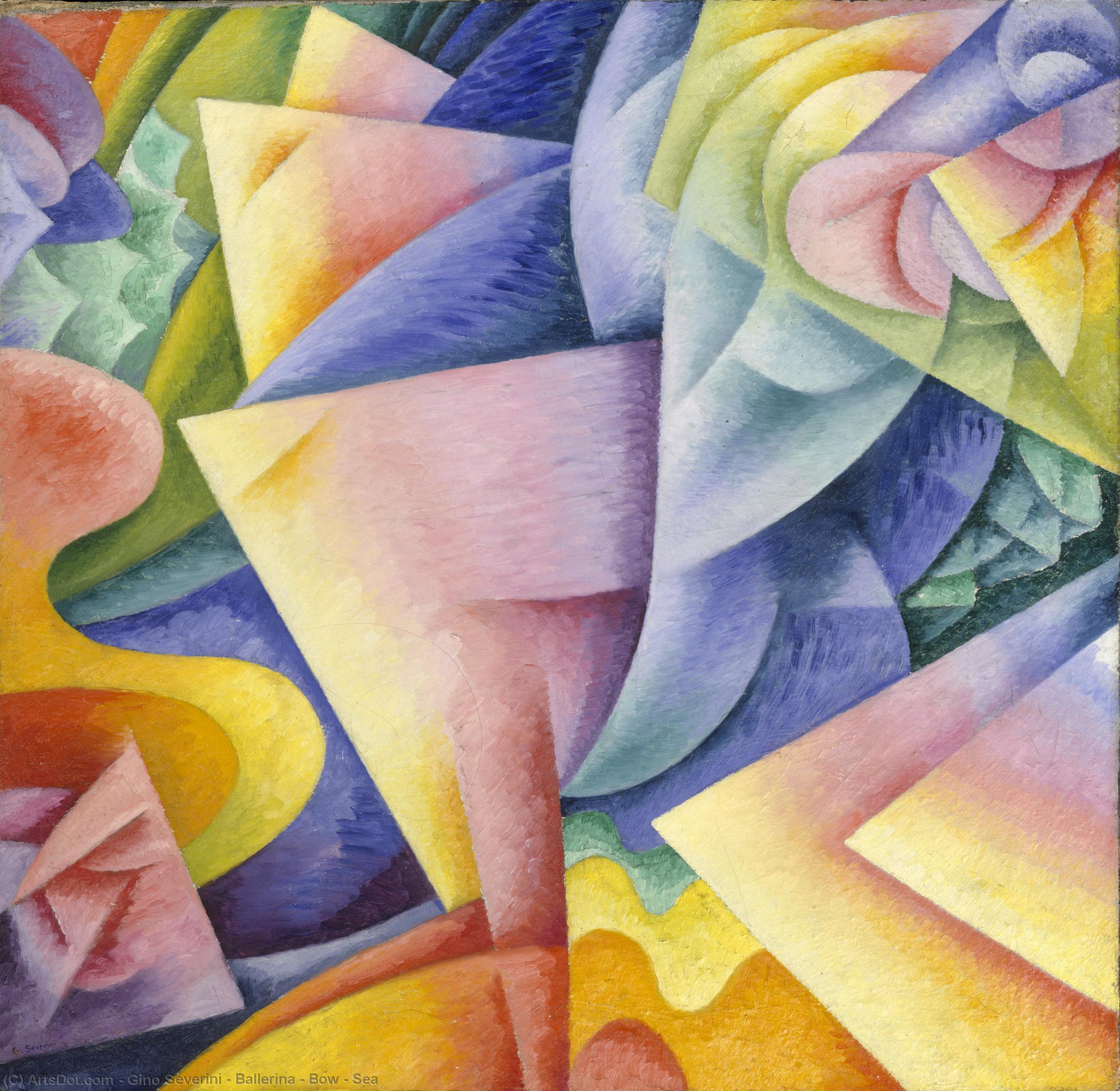 Gino Severini - Ballerina - Bow - Sea