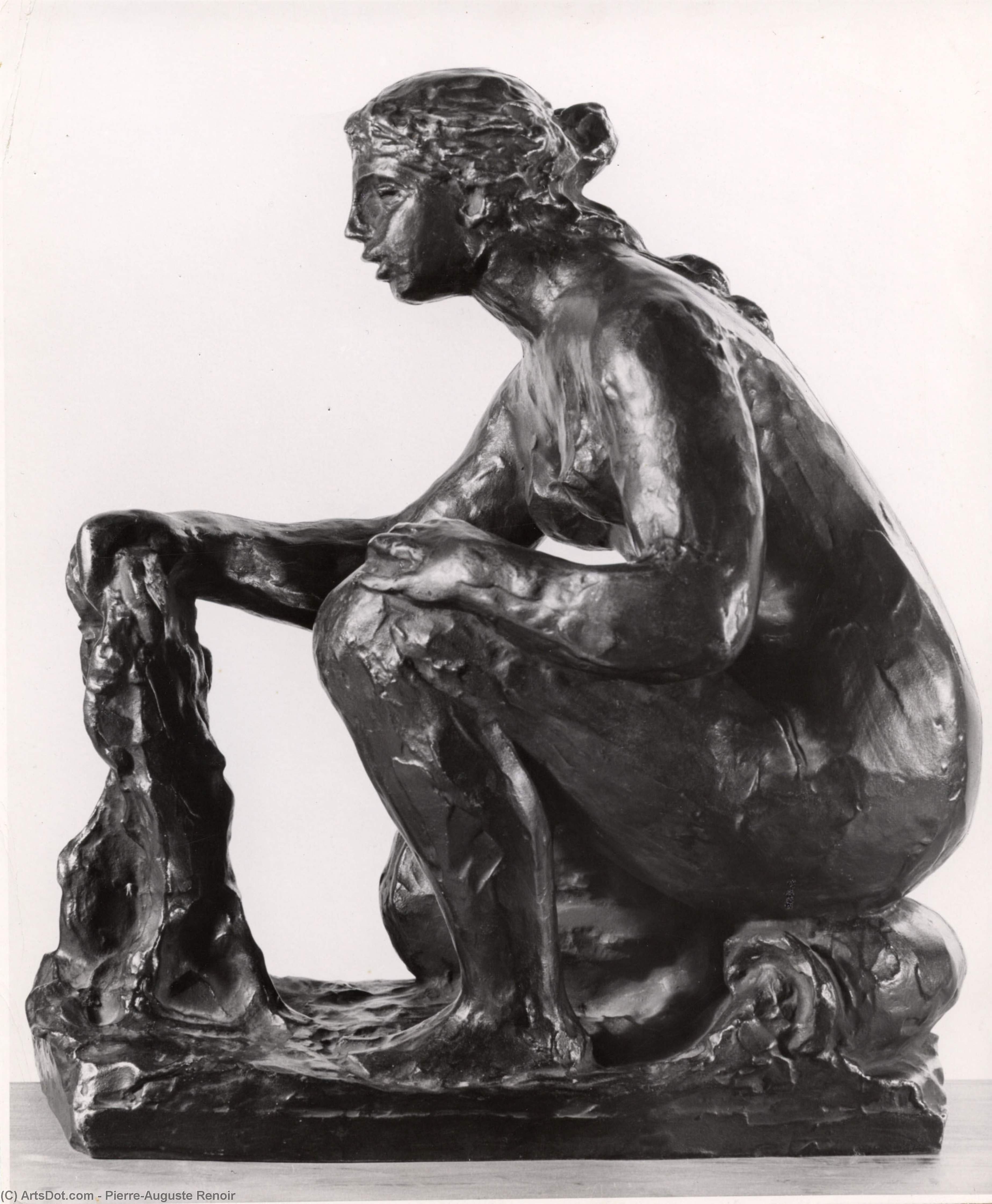 Lavandaia — Pierre-auguste Renoir