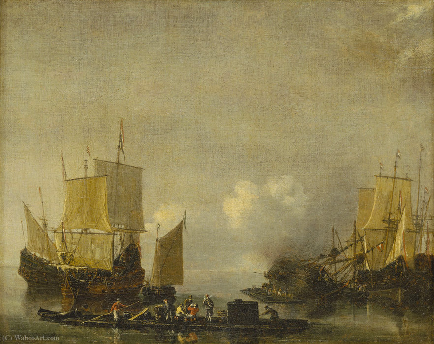 Ships Being Repaired — Reiner Nooms