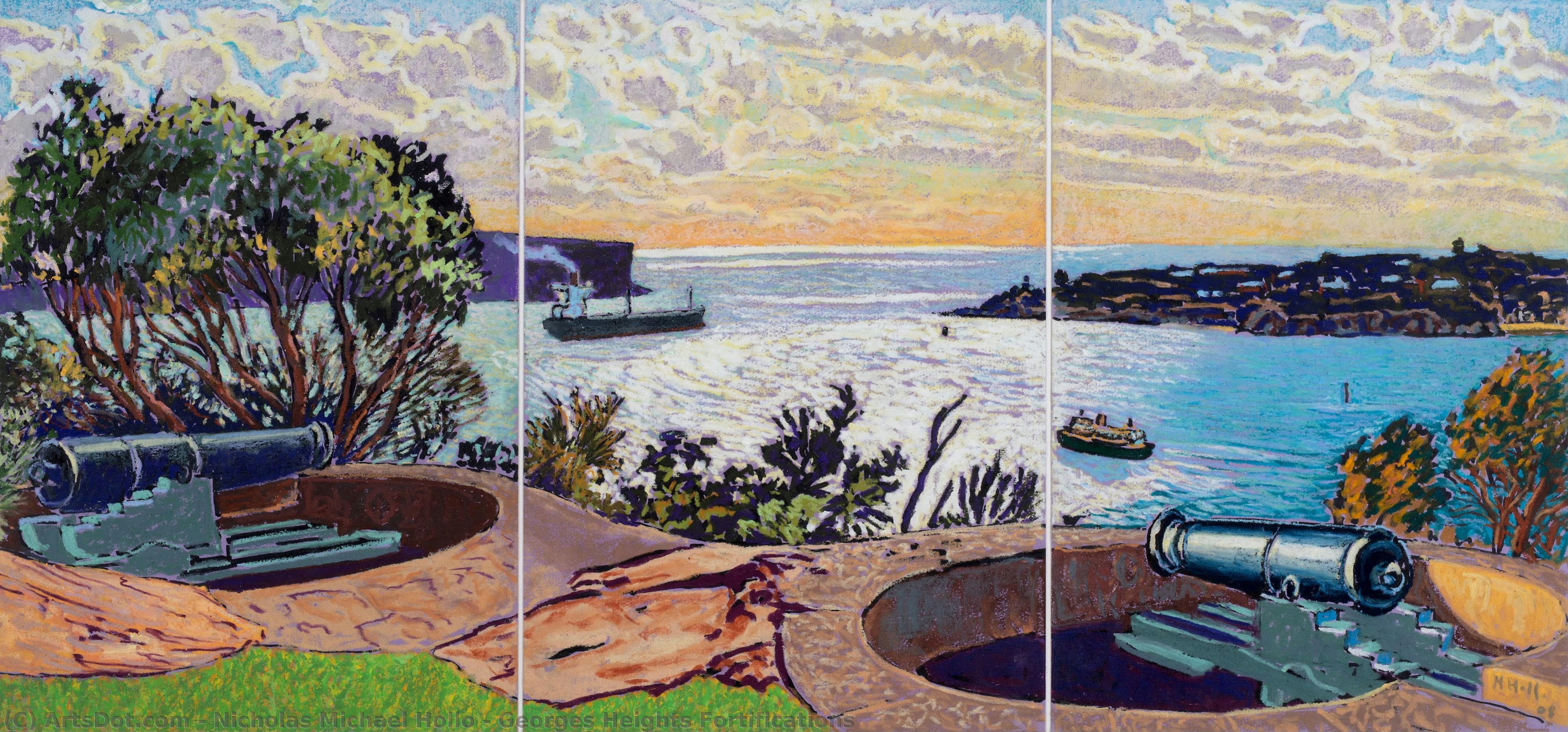 nicholas michael hollo - Georges Heights Fortifications