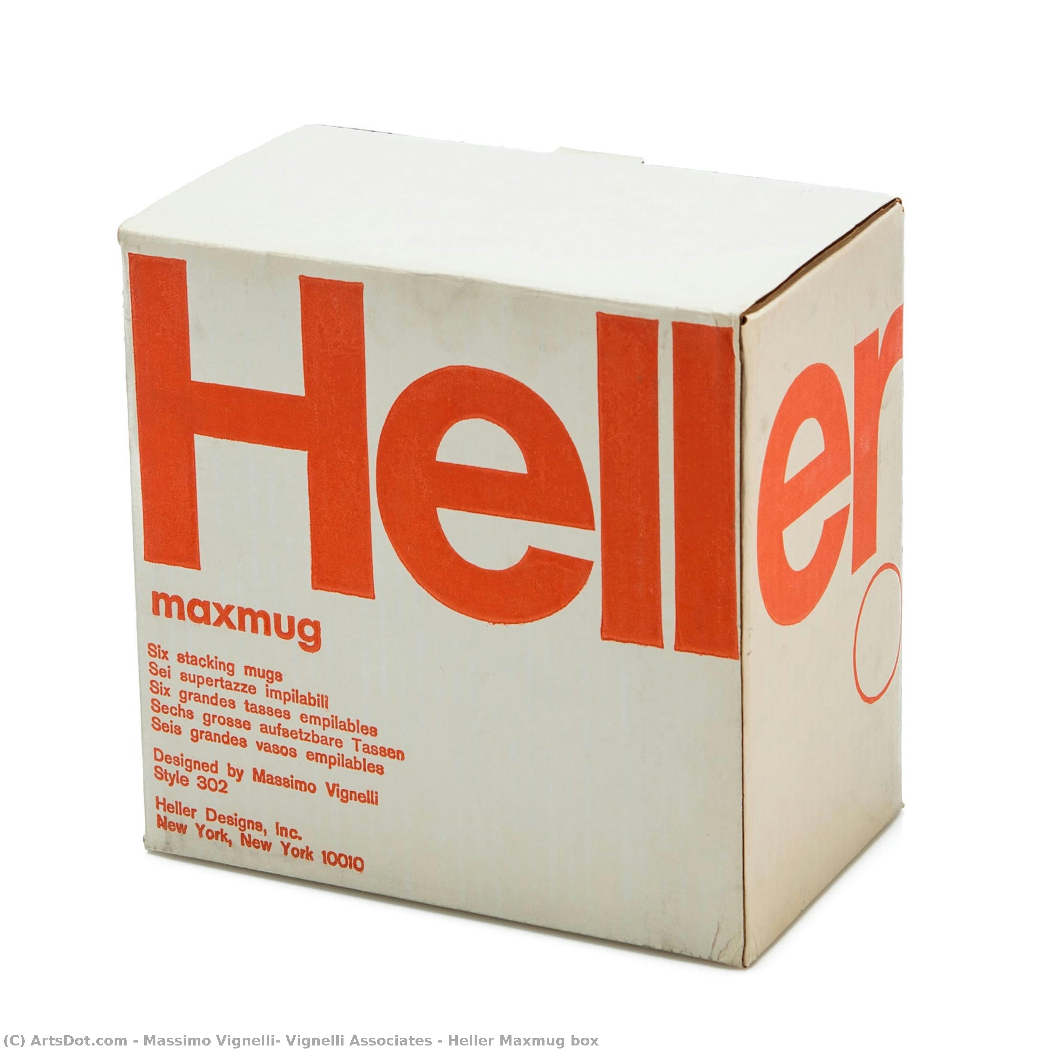 Heller Maxmug Box — Massimo Vignelli, Vignelli Associates