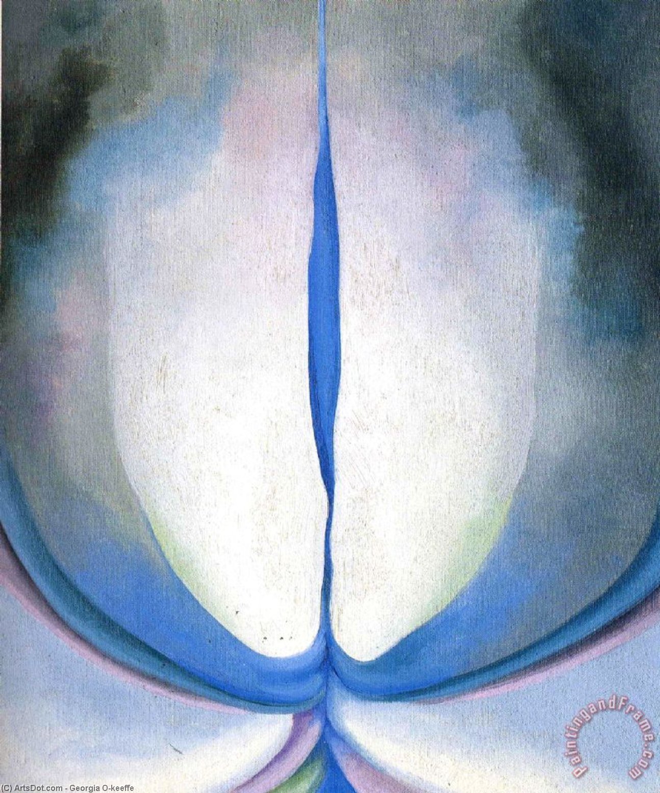 Georgia O'Keeffe - Blue Line
