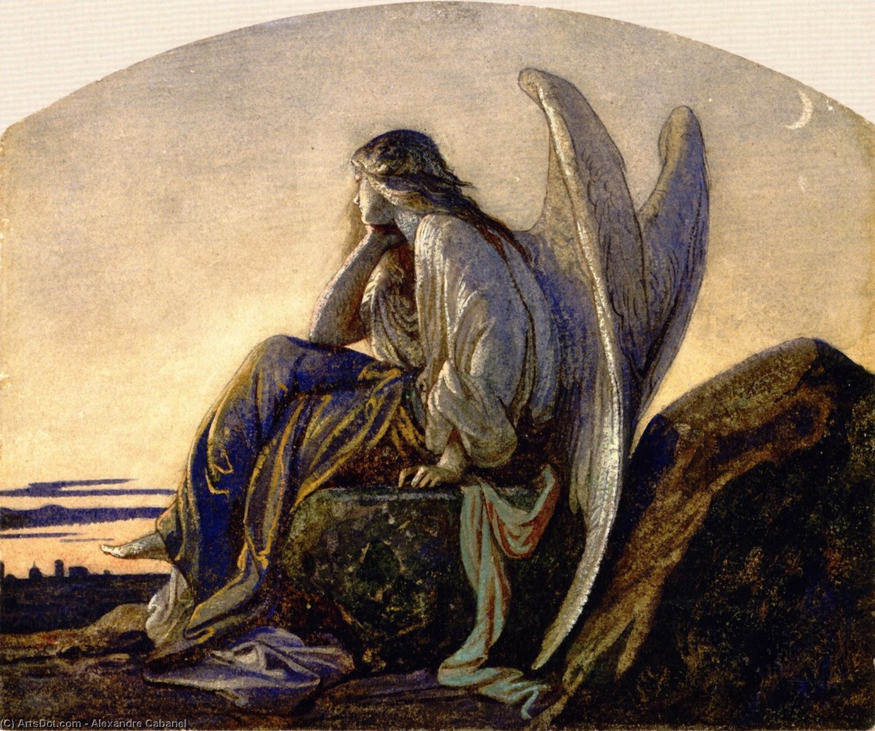 Der Abendengel — Alexandre Cabanel