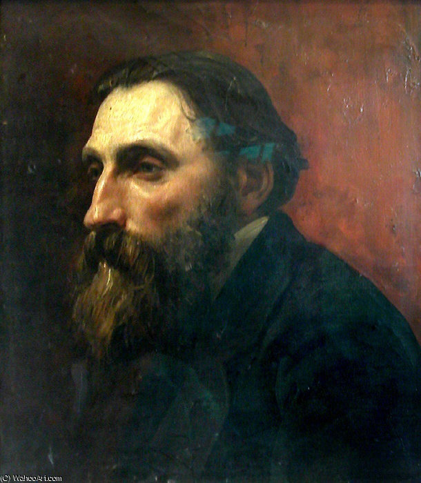 Portrait De Rodin — Jean-paul Laurens