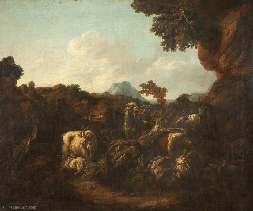 Pastoral Landscape — Rosa Di Tivoli