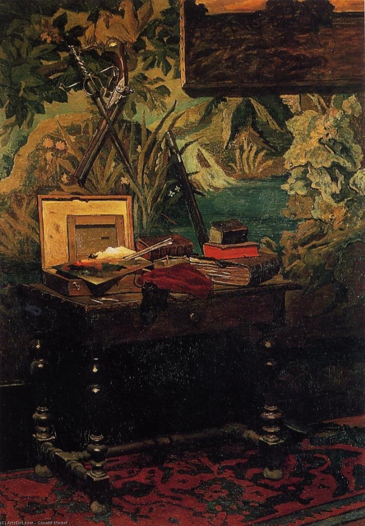 Ecke Eines Ateliers — Claude Monet