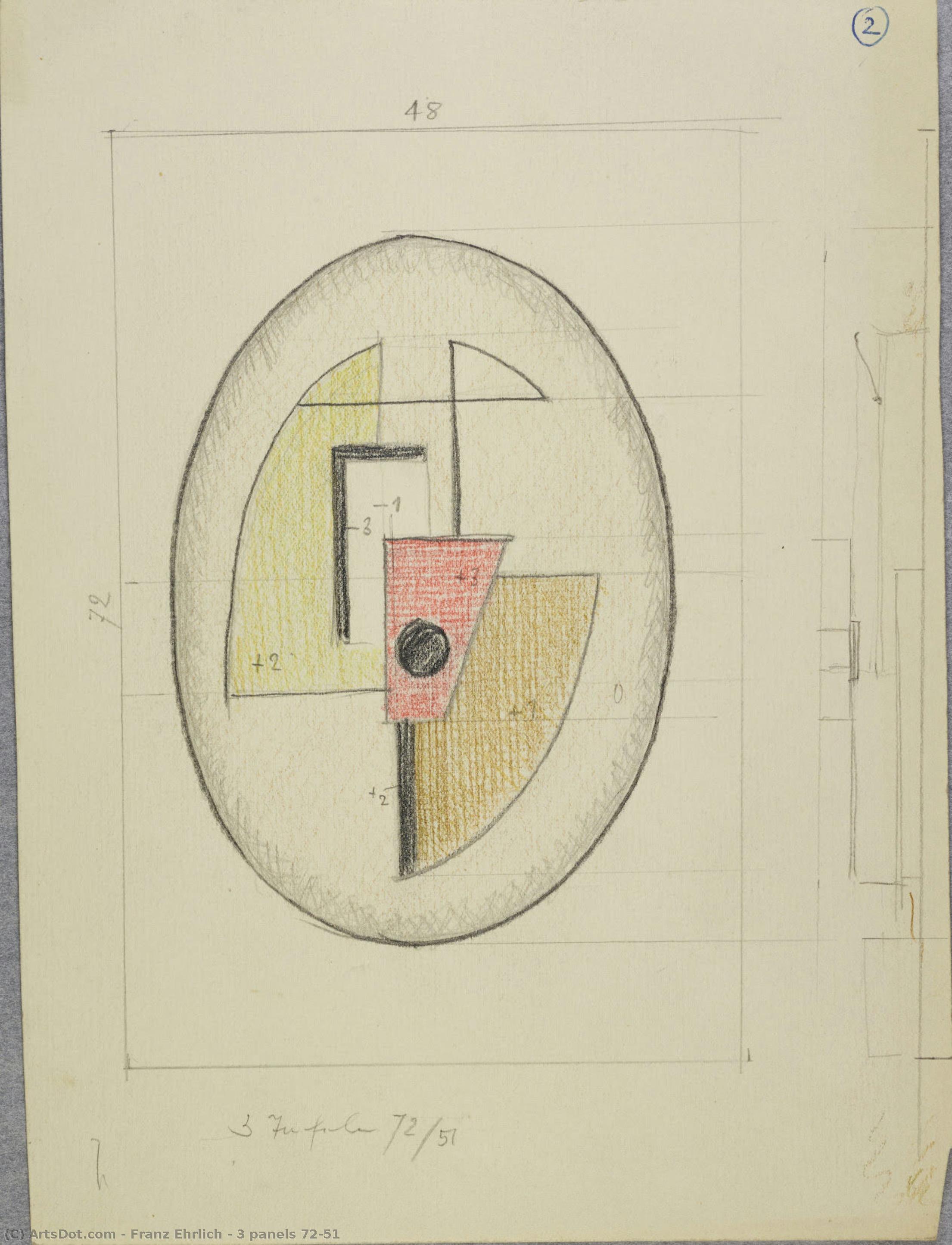 3 Panels 72/51 — फ्रांज़ एर्लिच