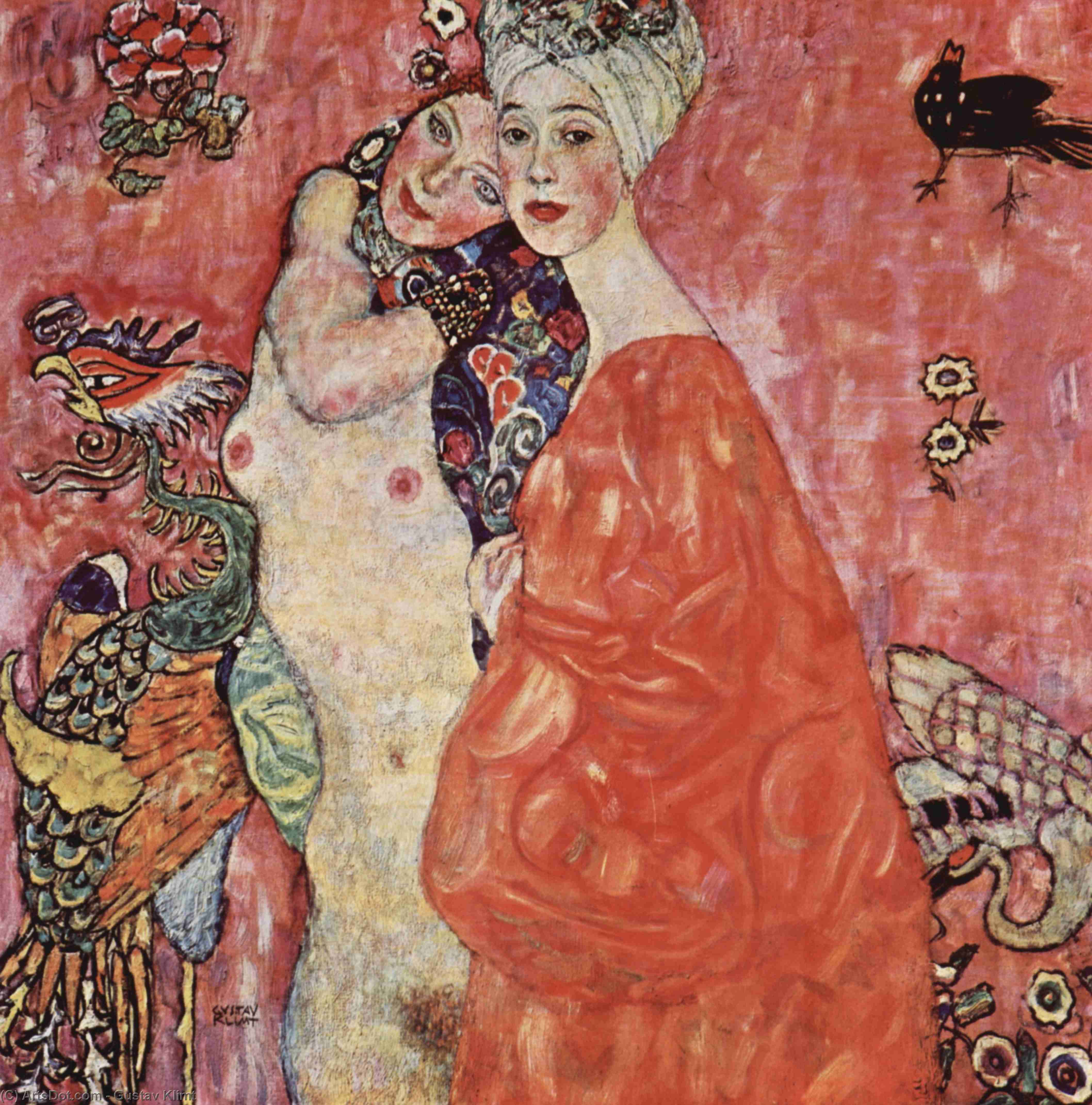 Le Amiche — Gustav Klimt